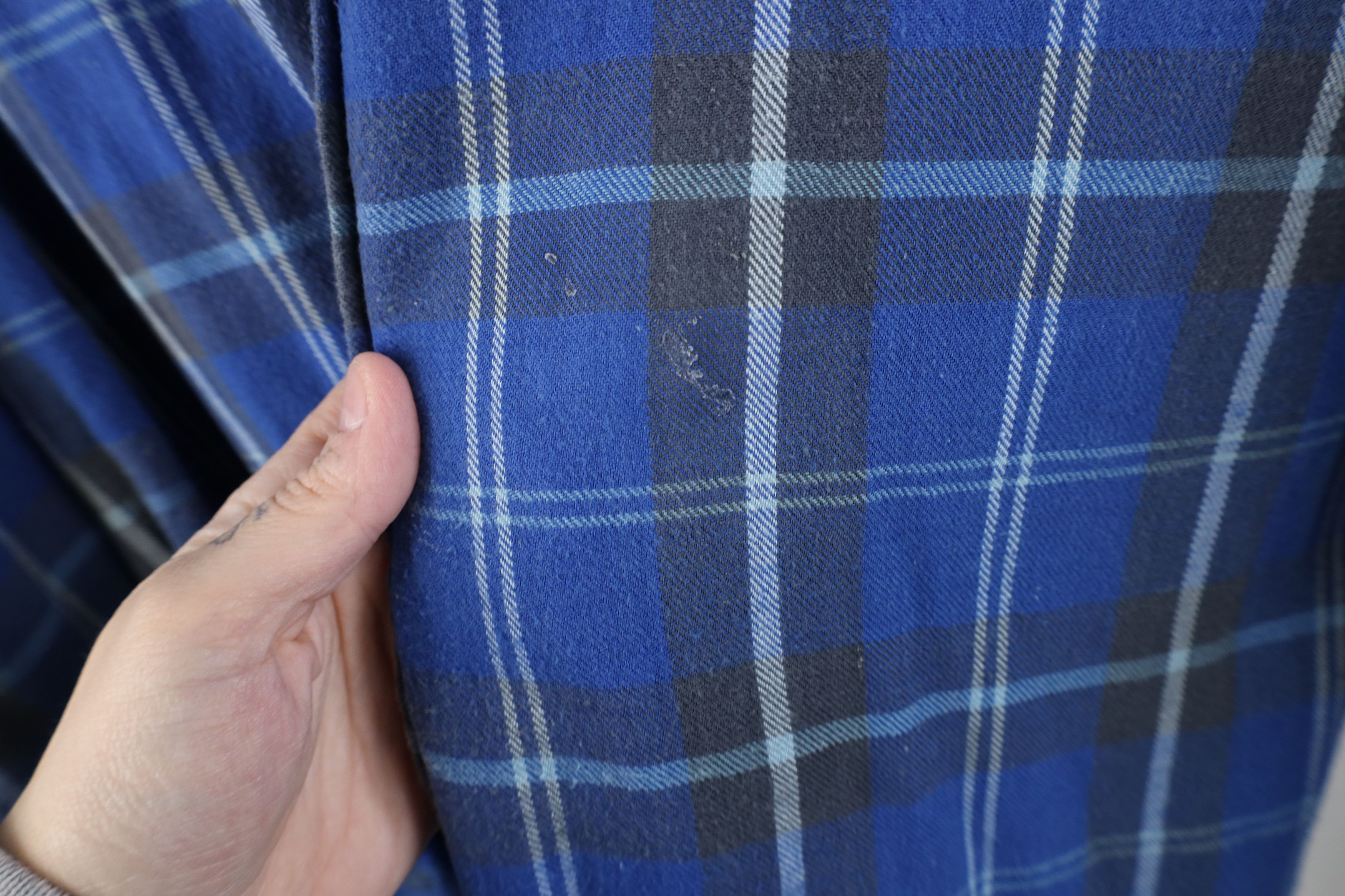 Vintage Vintage 90s Streetwear Flannel Collared Button Down Shirt Size US M / EU 48-50 / 2 - 4 Thumbnail
