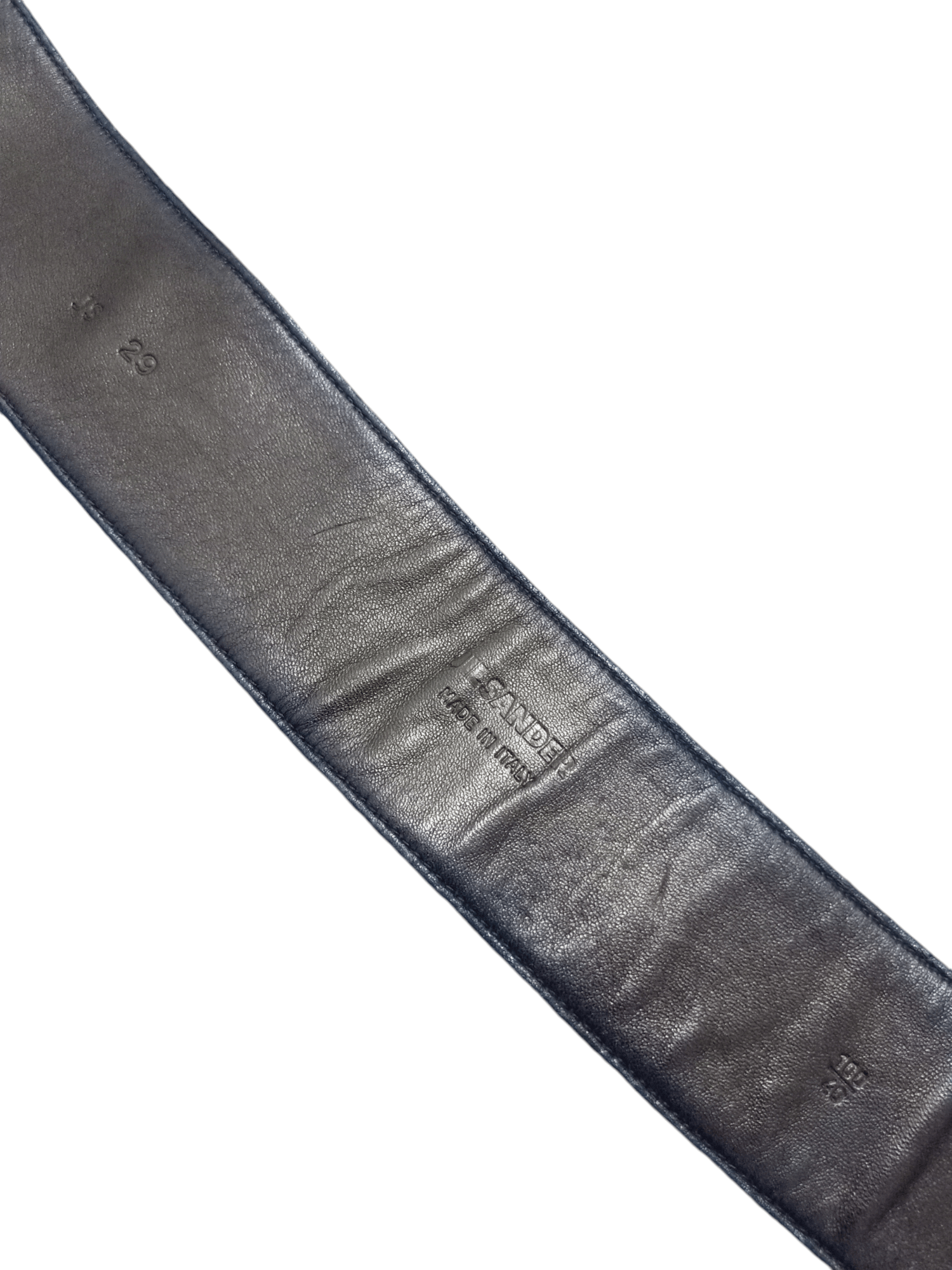 Jil Sander Jil Sander Lambskin Leather Belt Size ONE SIZE - 7 Thumbnail