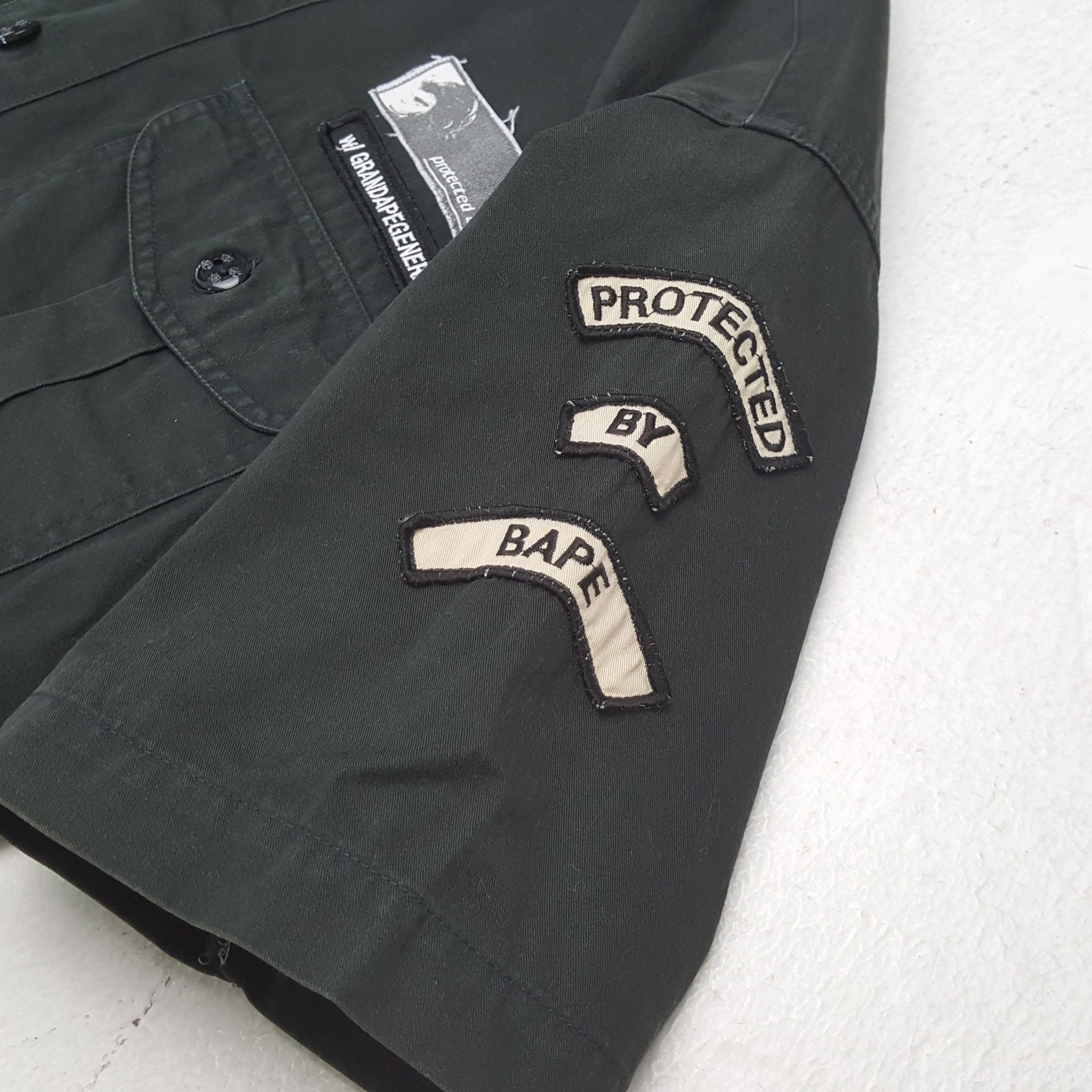 Bape BAPE Japanese Brand Army Style Shirt C285N28 Size US M / EU 48-50 / 2 - 6 Thumbnail