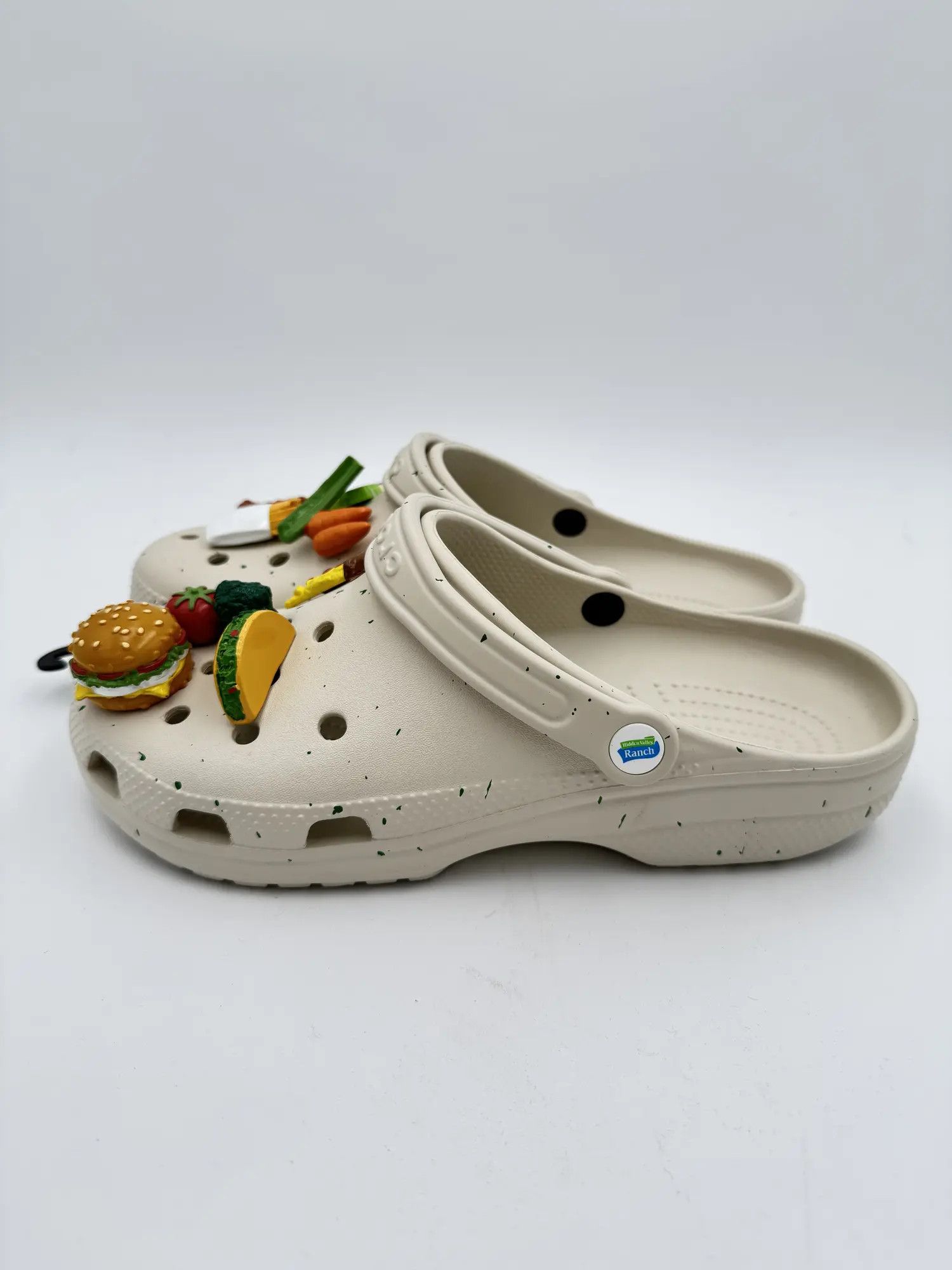 Crocs Hidden Valley Ranch Crocs Classic Clog White Size US 10 / EU 43 - 3 Thumbnail