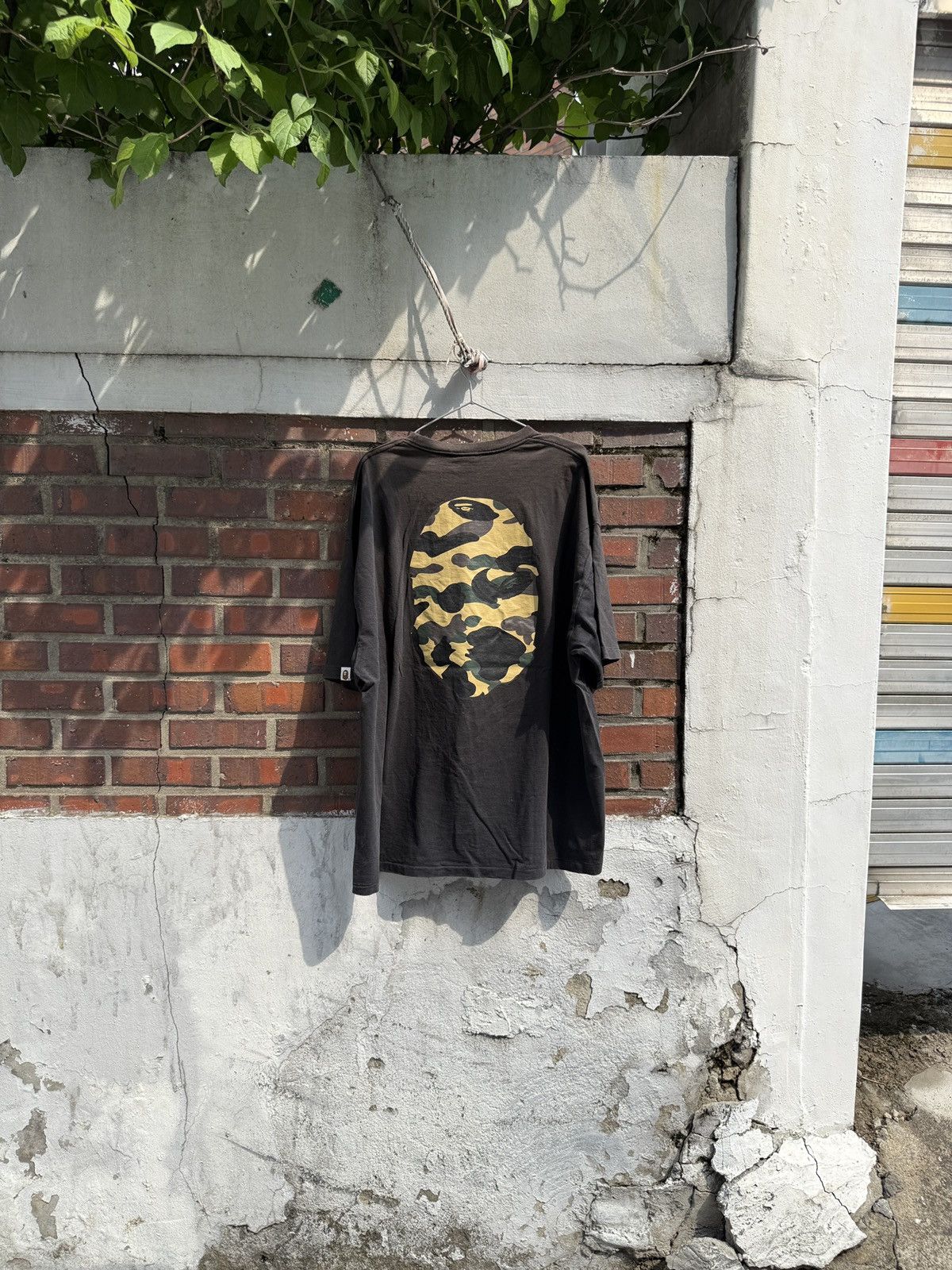 Bape 1st Camo Big Ape Head Tee Size US XXL / EU 58 / 5 - 7 Thumbnail
