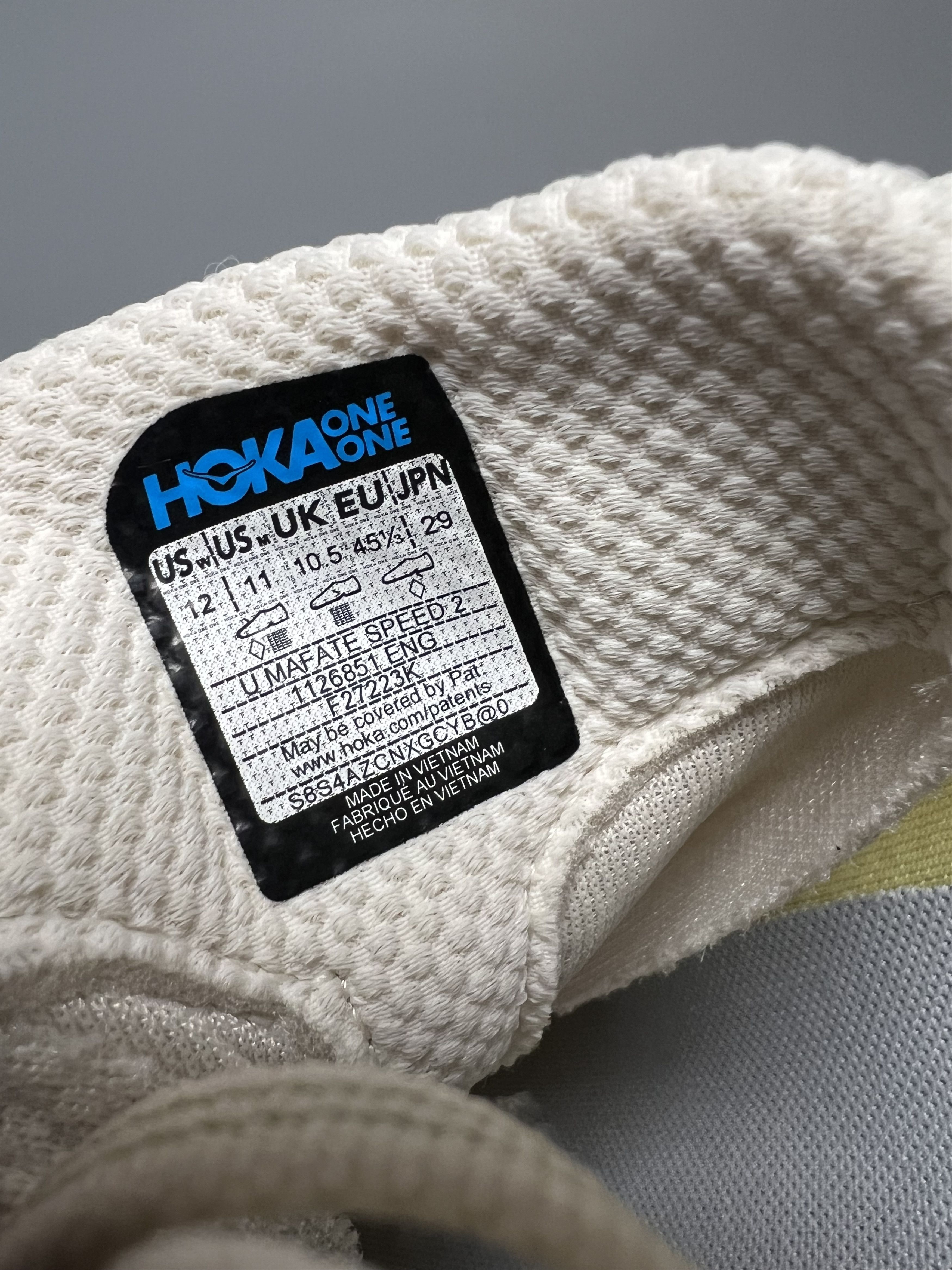 Hoka Hoka One One U Mafate Speed 2 Hiking Trail Running Shoes Size US 11 / EU 44 - 8 Thumbnail