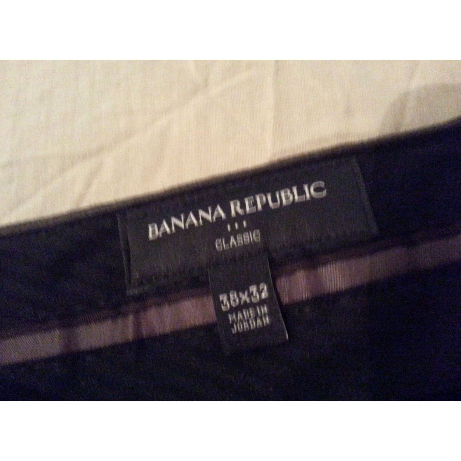 Banana Republic Banana Republic Dress Pants Grey Khaki Chino Trouser Mens 38x32 40x29 Size US 38 / EU 54 - 5 Thumbnail