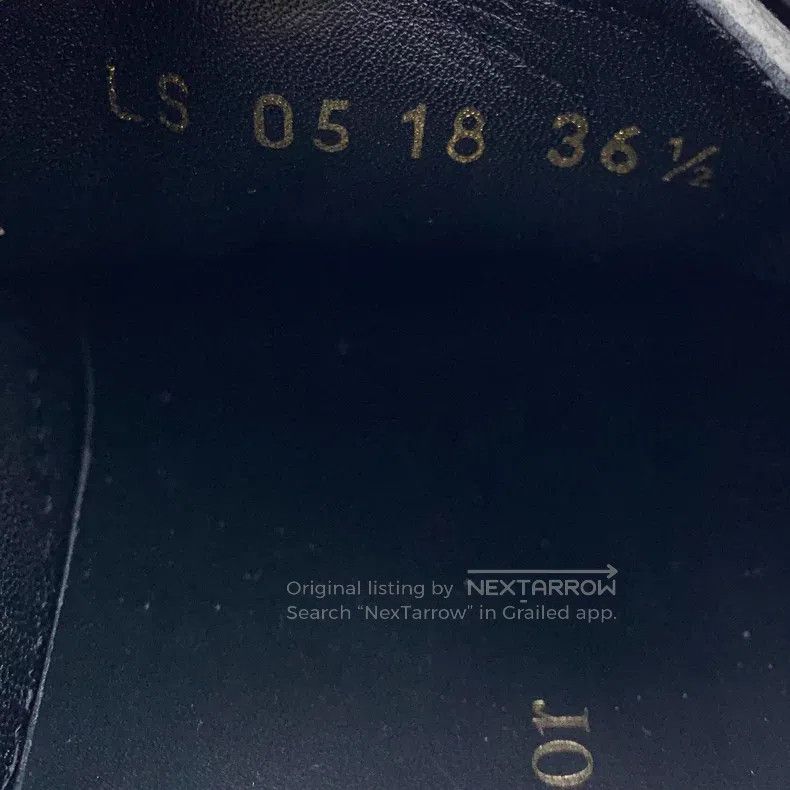 Dior Dior Black logo letter lace-up casual flat board shoes Size US 6 / IT 36 - 6 Thumbnail