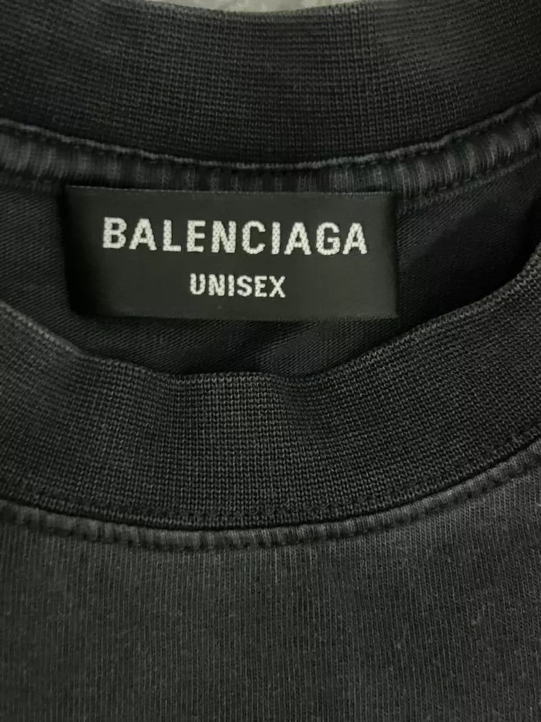 Balenciaga Balenciaga Buckle Short Sleeve XS Black Size US XS / EU 42 / 0 - 3 Thumbnail