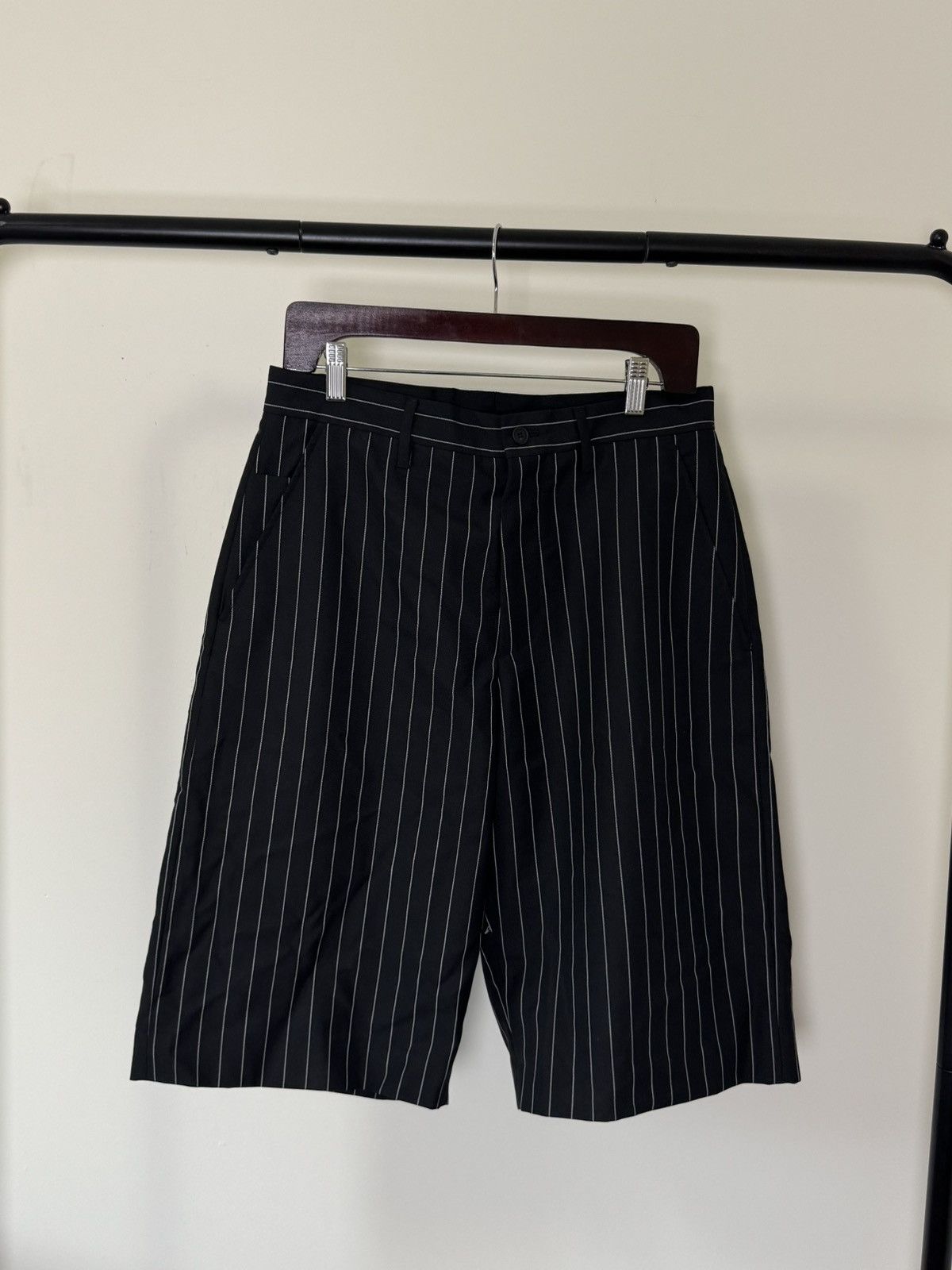 Supreme Supreme Pinstripe Wool Trouser Short | Grailed
