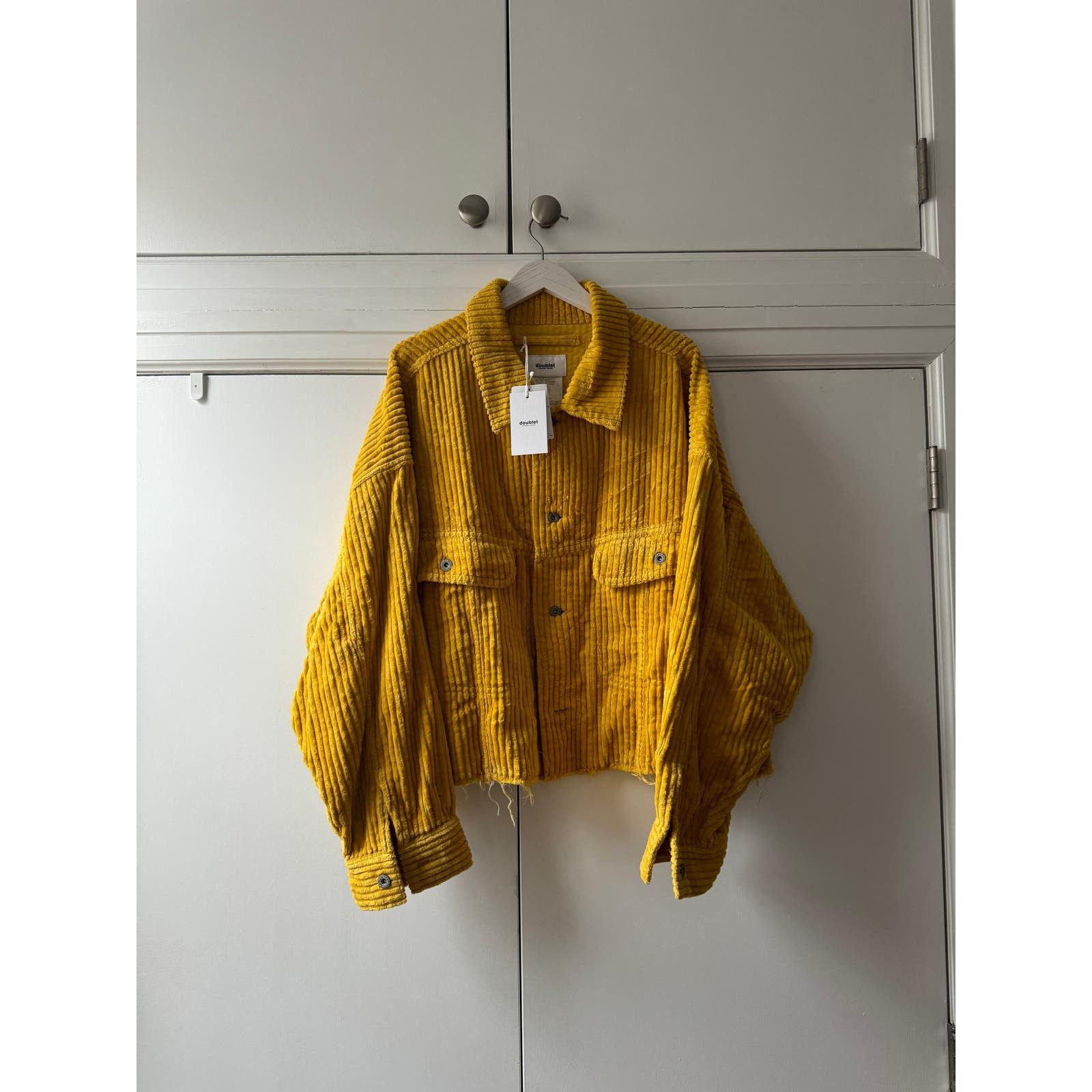 ジャケット・アウター doublet corduroy cut-off jacket doublet corduroy cut-off jacket