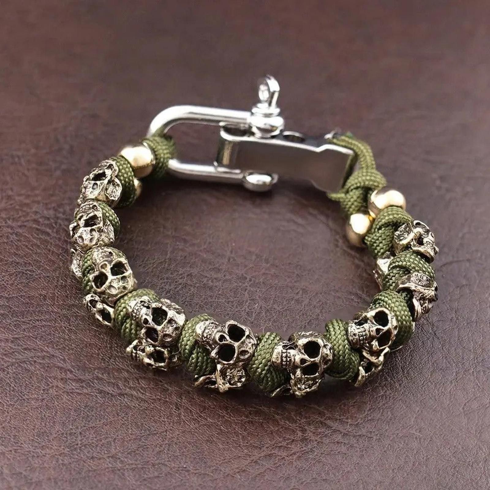 Jewelry Adjustable Skeleton Bangles Bracelets Size ONE SIZE - 1 Thumbnail