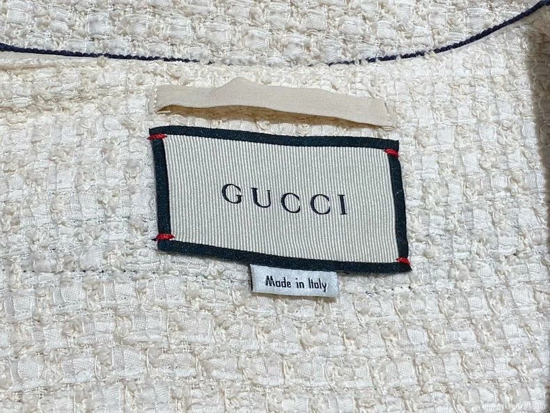 Gucci Gucci Size 36 Apricot striped cardigan jacket size 36 250 Size US XS / EU 42 / 0 - 5 Thumbnail