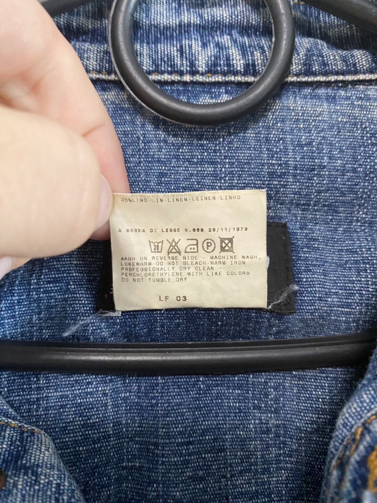 Dolce & Gabbana × Vintage Vintage Dolce Gabbana Women Denim Jacket Italy Size S / US 4 / IT 40 - 4 Thumbnail