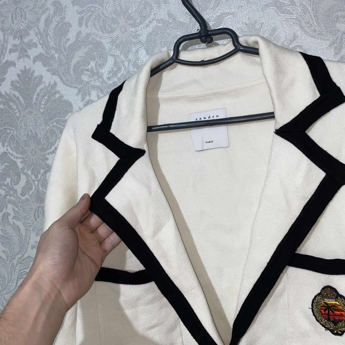 Sandro Sandro Tailored Jacket Style Cardigan Oversized Fit RRP:550€ Size M / US 6-8 / IT 42-44 - 6 Thumbnail