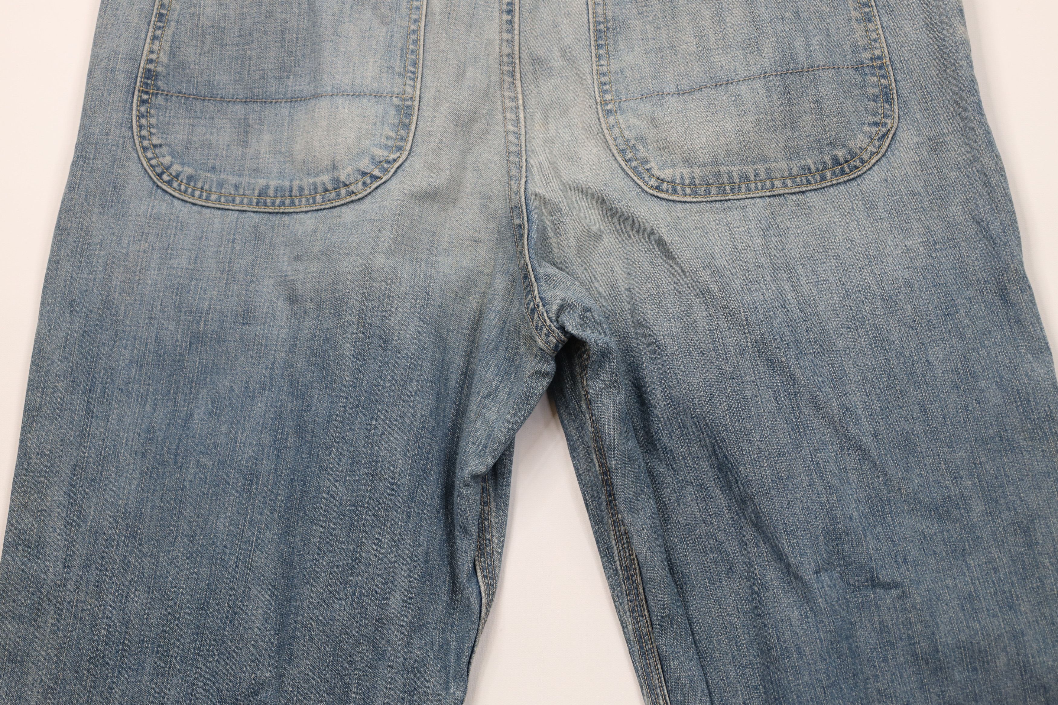 Gap Vintage Gap Wide Leg Dungaree Workwear Denim Jeans Blue Size 40" / US 18 - 13 Thumbnail