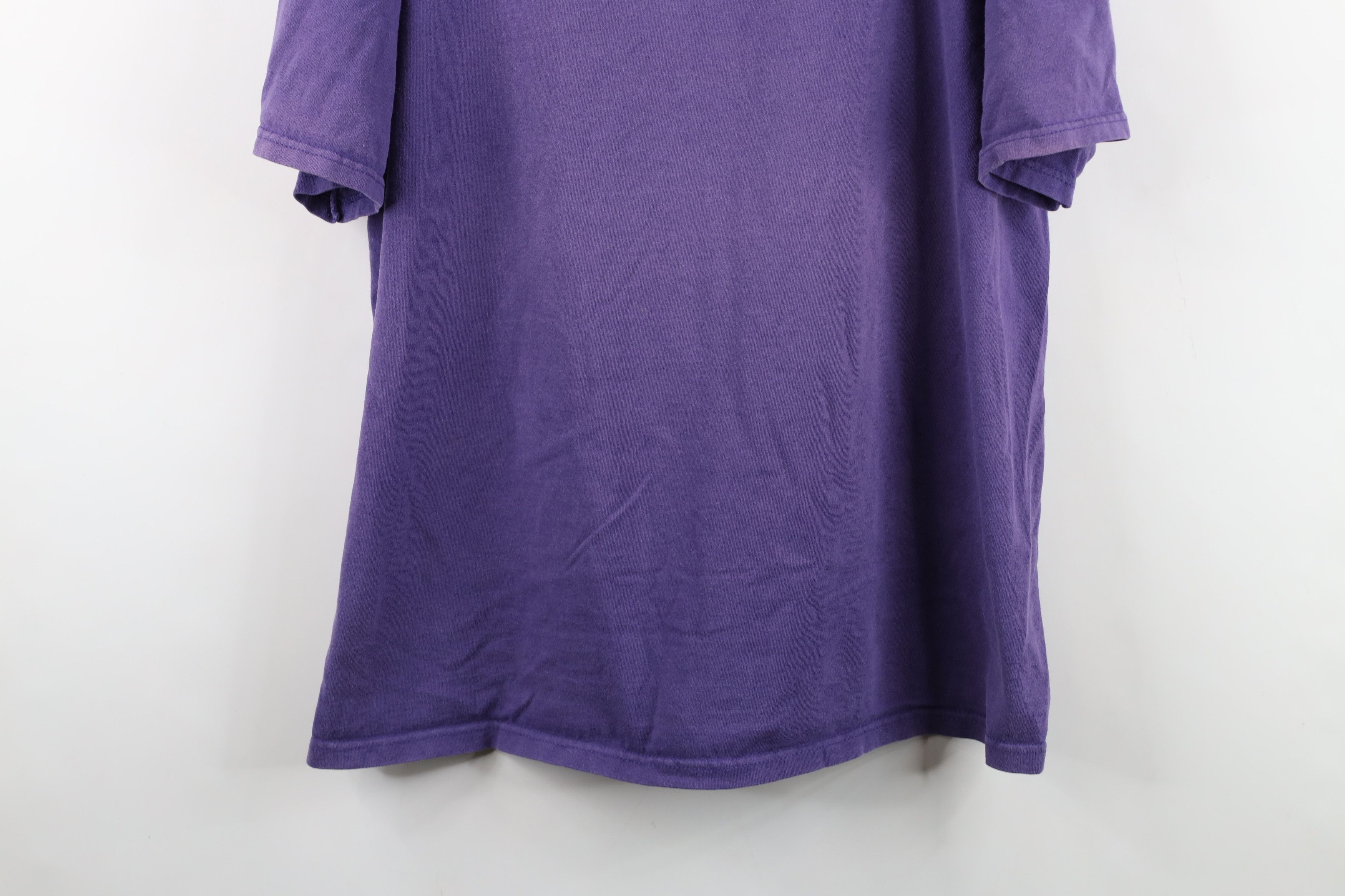 Vintage Vintage Y2K Streetwear Short Sleeve T-Shirt Purple Cotton Size US L / EU 52-54 / 3 - 3 Thumbnail