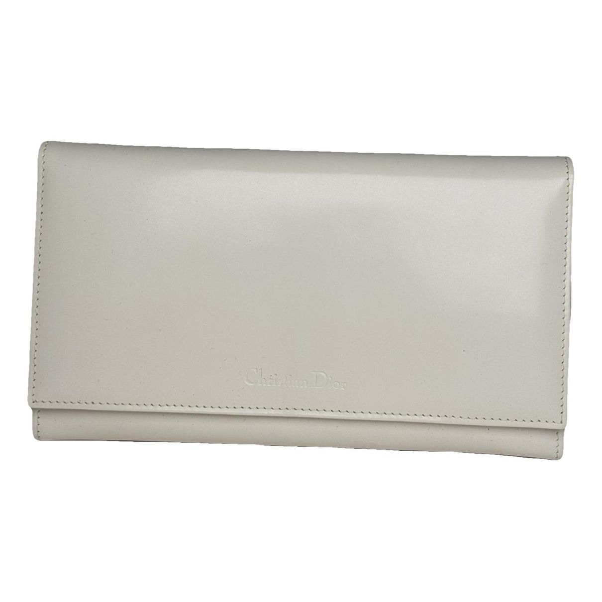 Dior Miss White Patent Leather Wallet Size ONE SIZE - 1 Thumbnail