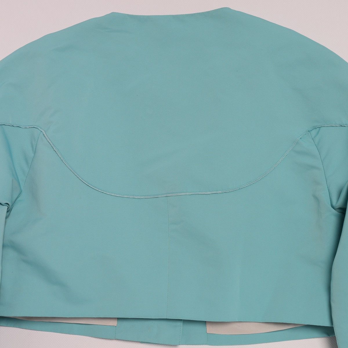 Missoni Missoni Crop Jacket Blazer Sky Blue Polyester Size S / US 4 / IT 40 - 12 Thumbnail