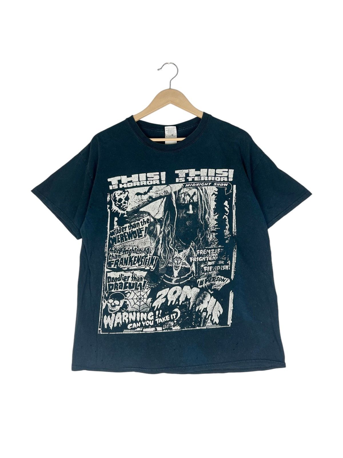 Band Tees × Vintage Vintage Rob Zombie This Is Horror This Is Terror /Push head Size US L / EU 52-54 / 3 - 1 Thumbnail