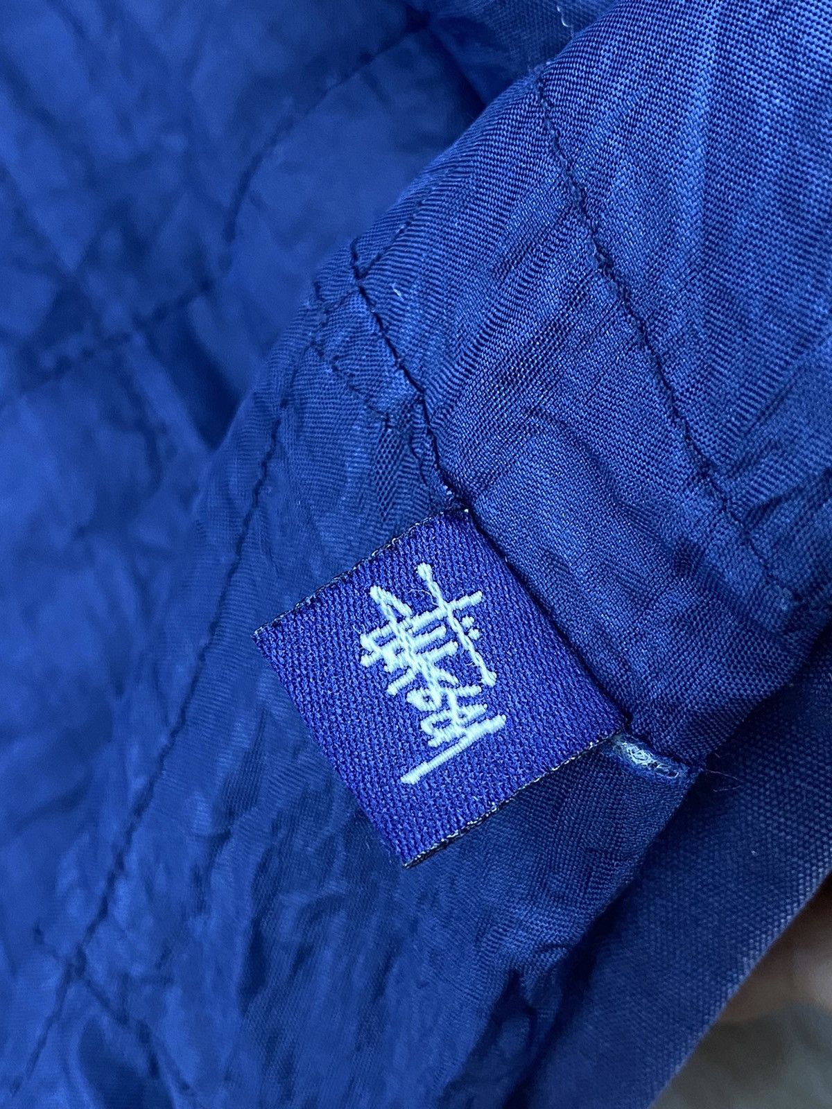 Stussy Vintage Rare STUSSY Checked Stitch Quilted Jacket Size US XL / EU 56 / 4 - 15 Thumbnail