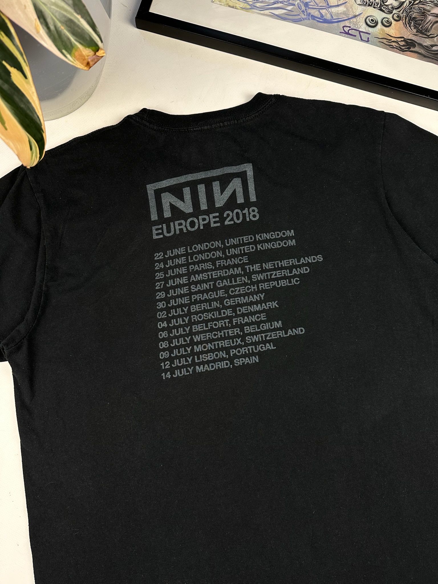 Band Tees Nine Inch Nails TShirt NIN Streetwear Size US L / EU 52-54 / 3 - 2 Thumbnail
