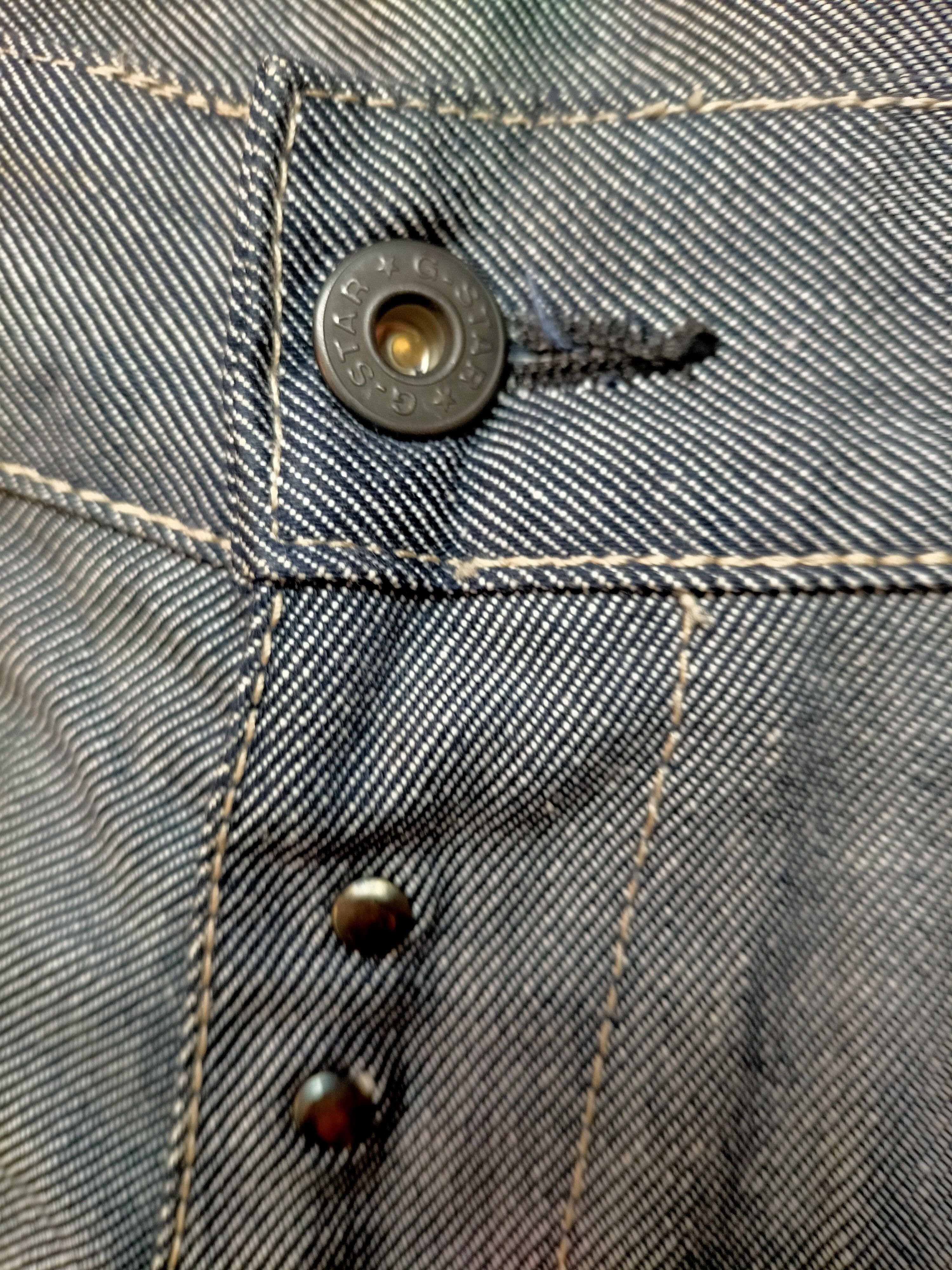 G-Star G-Star Raw Denim Silver Single Pocket Rider Denim Pants Size US 36 / EU 52 - 16 Thumbnail