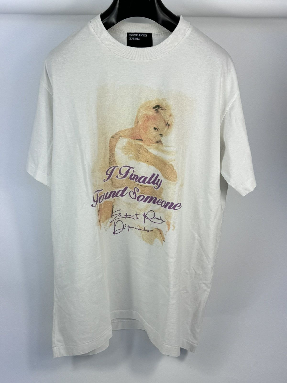 Enfants Riches Deprimes “I FINALLY FOUND SOMEONE” GRAPHIC PRINT T-SHIRT Size US XL / EU 56 / 4 - 1 Thumbnail