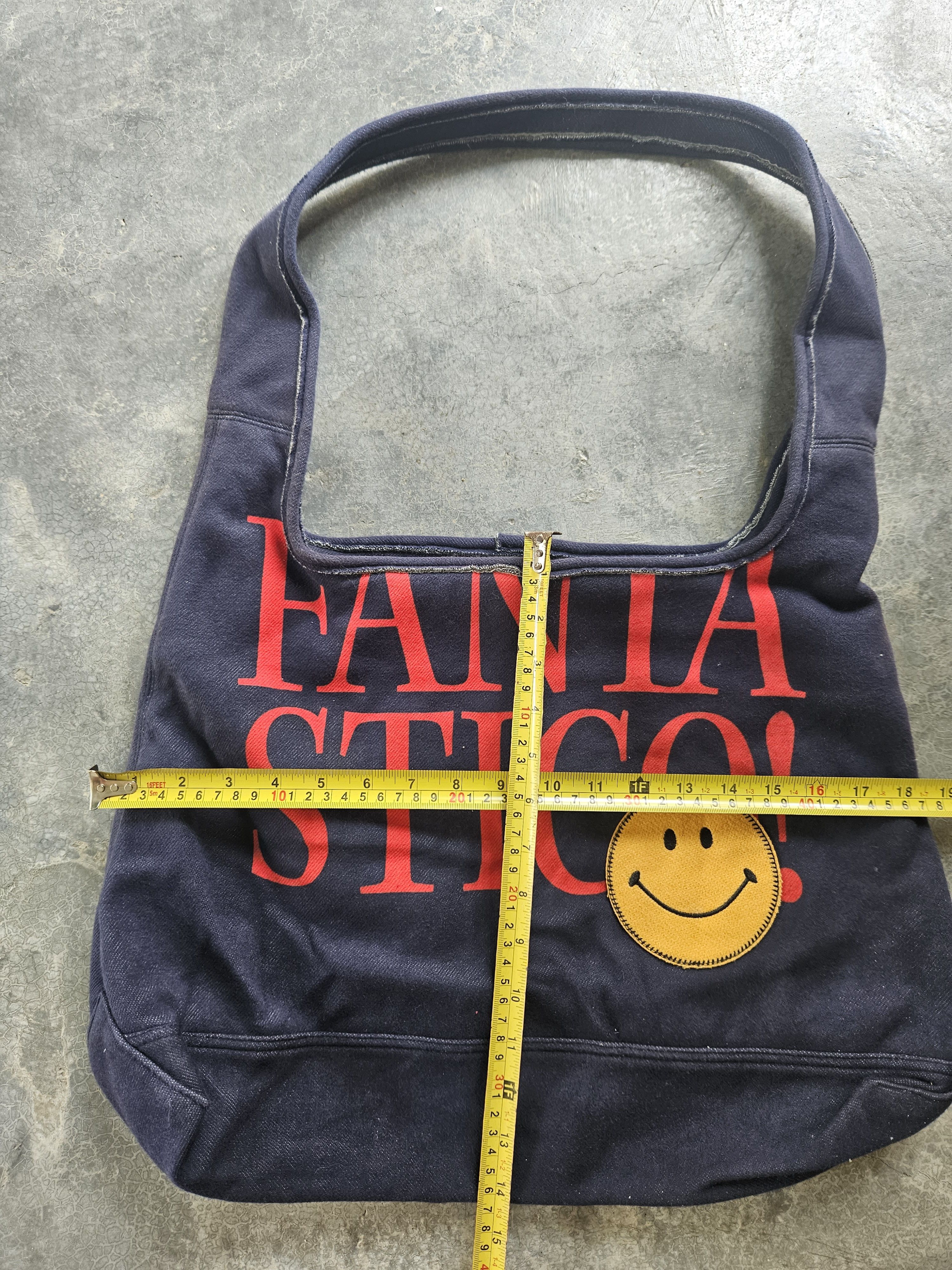Japanese Brand × Le Grande Bleu (L.G.B.) Japanese Brand Fantastic Smile emoji patch Size ONE SIZE - 8 Thumbnail