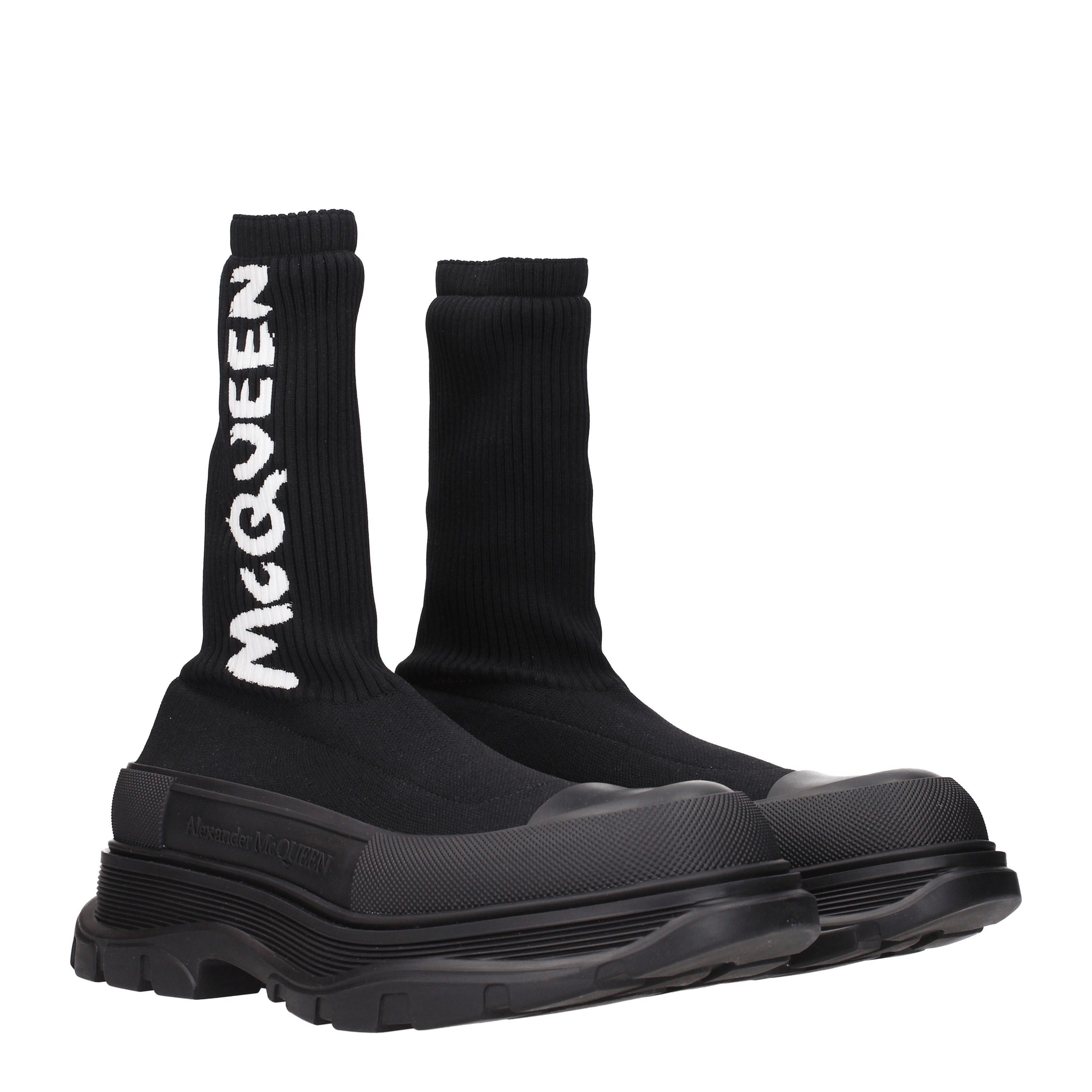 Ankle Boots in Textile