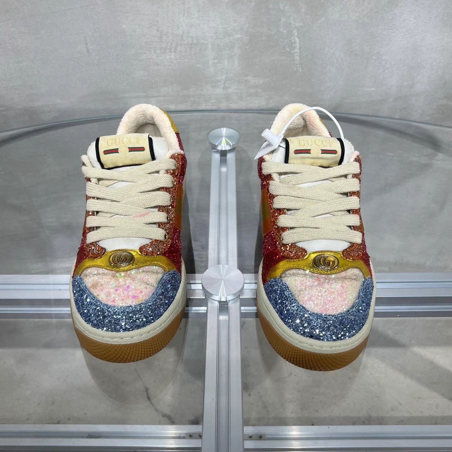 Gucci Gucci Screener Lovelight Color Sneakers Wmns 37 Size US 7 / IT 37 - 1 Thumbnail