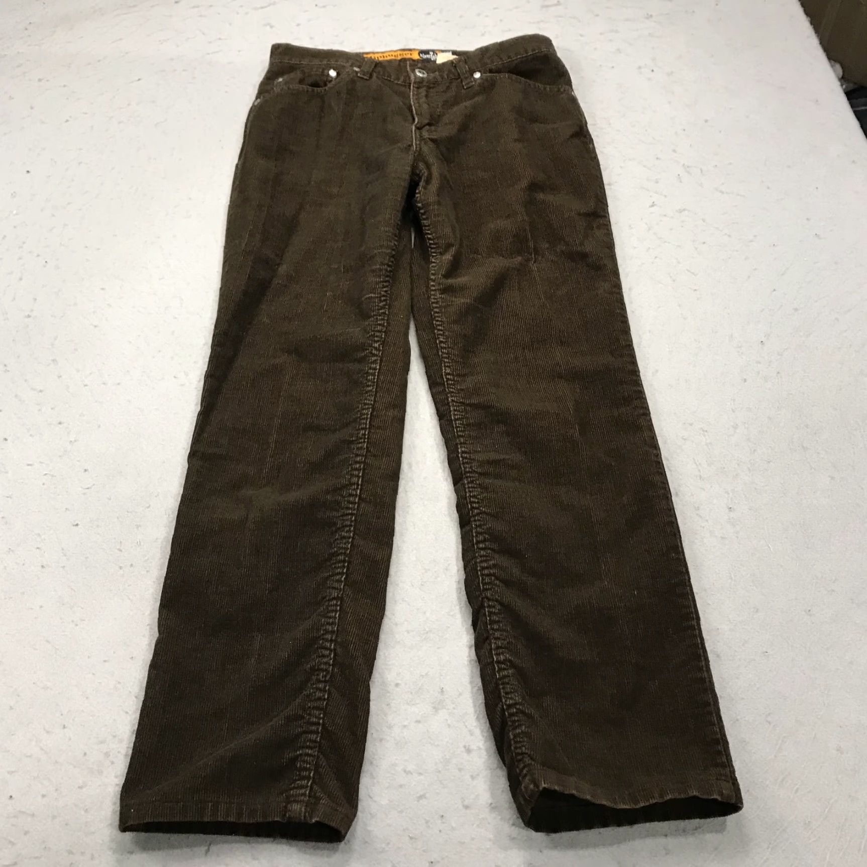 Levi's VINTAGE Levi's Silvertab Pants Womens 26 Brown Hiphugger Corduroy 90s Casual Jeans Size 26" / US 2 / IT 38 - 2 Thumbnail