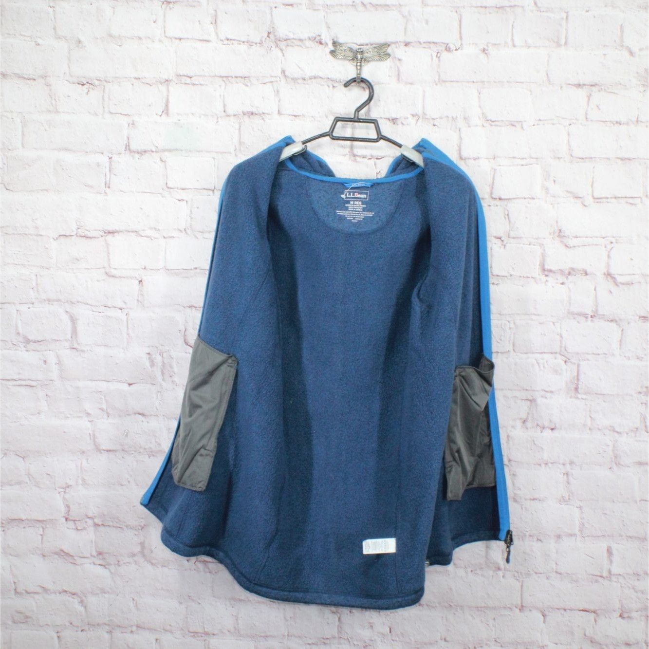 L.L. Bean LL Bean Women's Sweater Fleece Coat Mallard Blue Size M Size M / US 6-8 / IT 42-44 - 7 Thumbnail