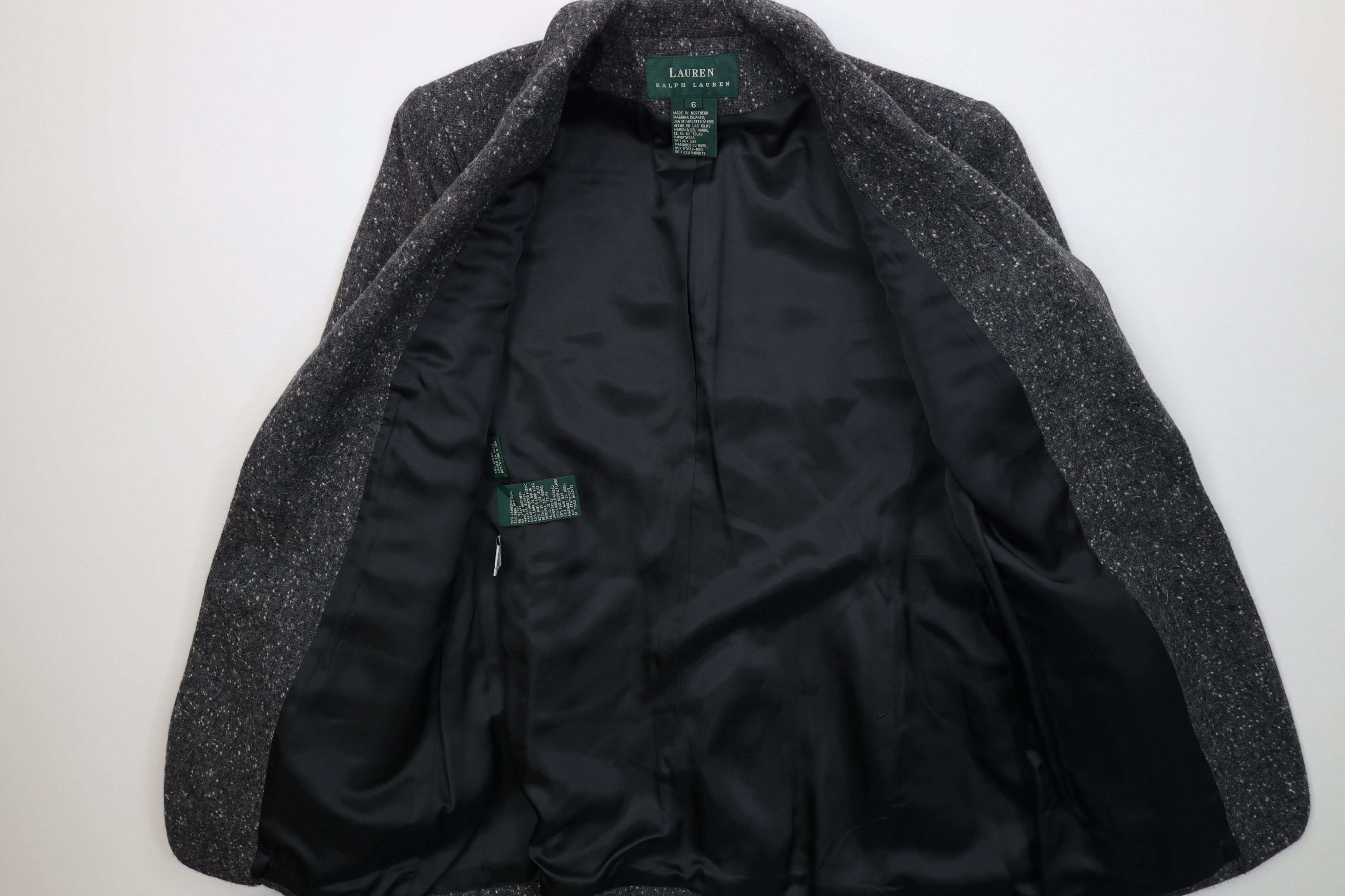 Ralph Lauren Vintage 90s Ralph Lauren 2 Piece Atomic Fleck Skirt Suit Size M / US 6-8 / IT 42-44 - 4 Thumbnail