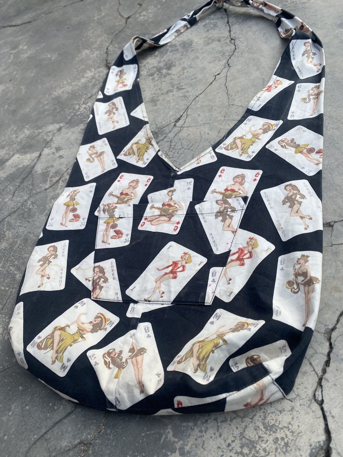 Hysteric Glamour Vintage 🔥 JOKER GIRLS 🔥 Sling Bag Size ONE SIZE - 3 Thumbnail