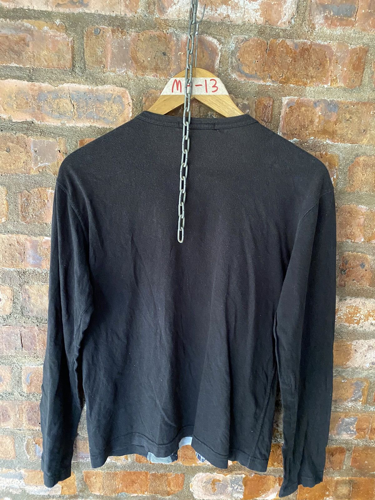 Comme des Garcons Homme 2006 CDGH patchwork reconsuction long sleeve Size US S / EU 44-46 / 1 - 9 Thumbnail
