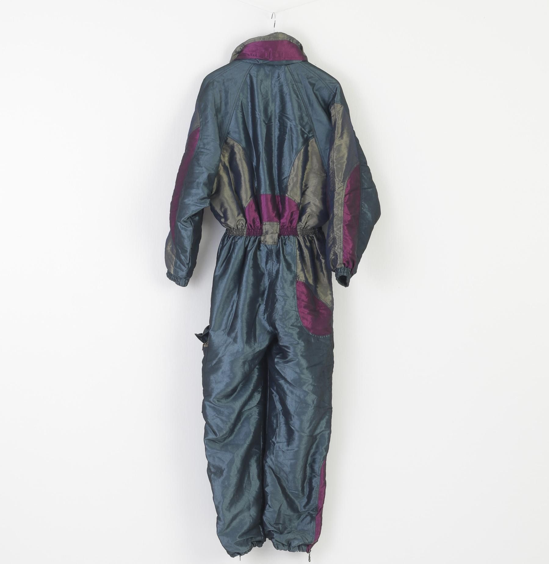 Vintage Dobias Women XL 14 Ski Suit One Piece Green 3119 Size 32" / US 10 / IT 46 - 8 Thumbnail