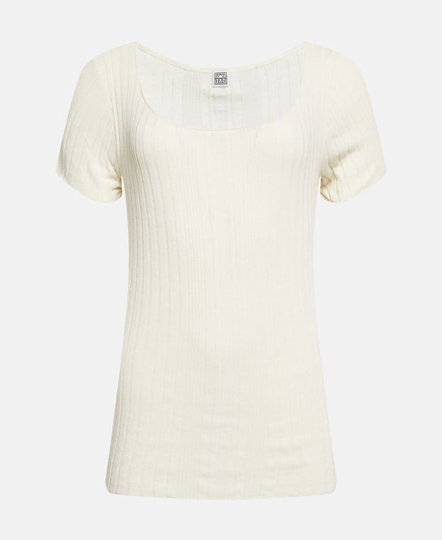 Toteme Short-sleeved pullover Size L / US 10 / IT 46 - 1 Thumbnail