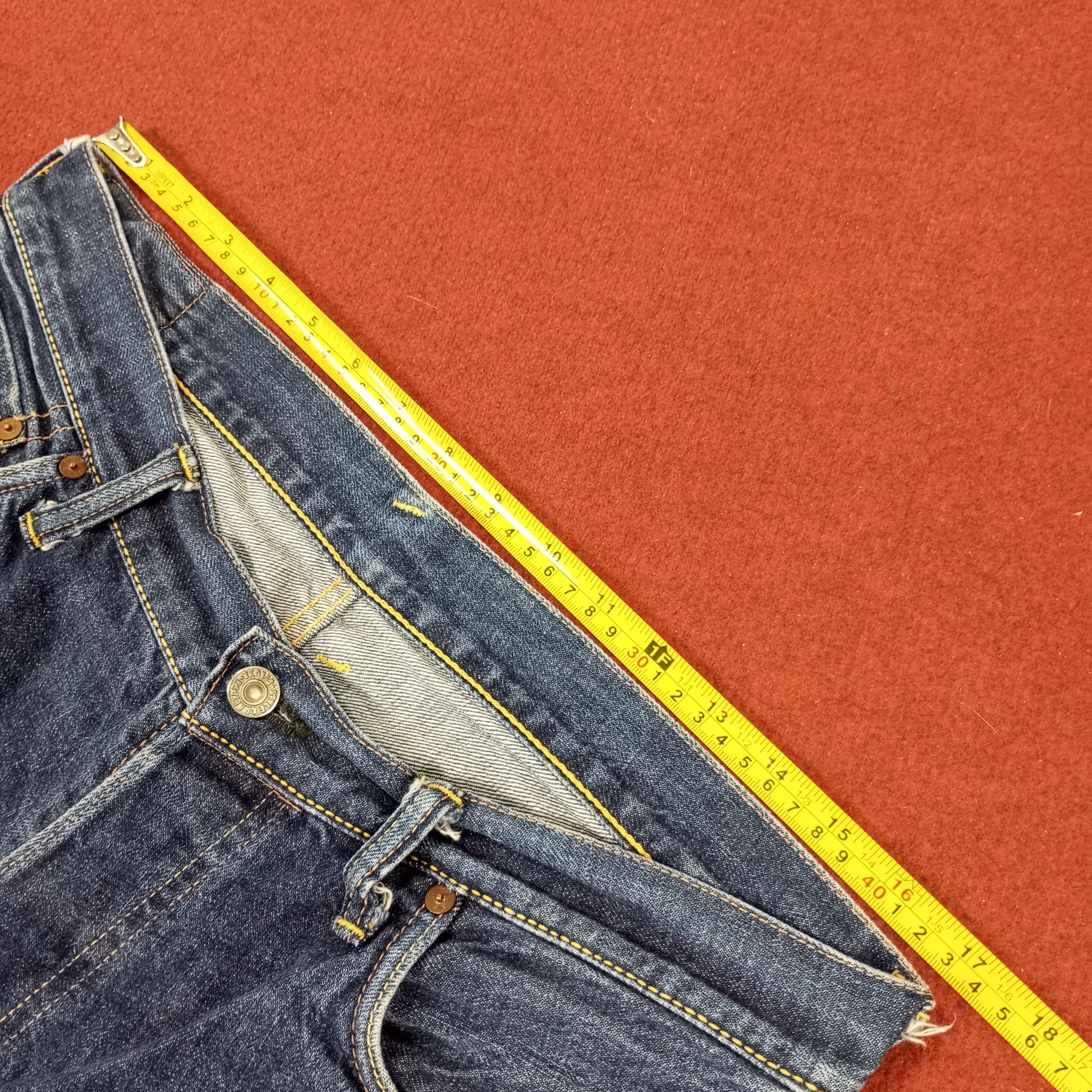 Evisu × Vintage Evisu Japanese Brand Streetwear Custom Daicock Style Jeans Size US 34 / EU 50 - 7 Thumbnail