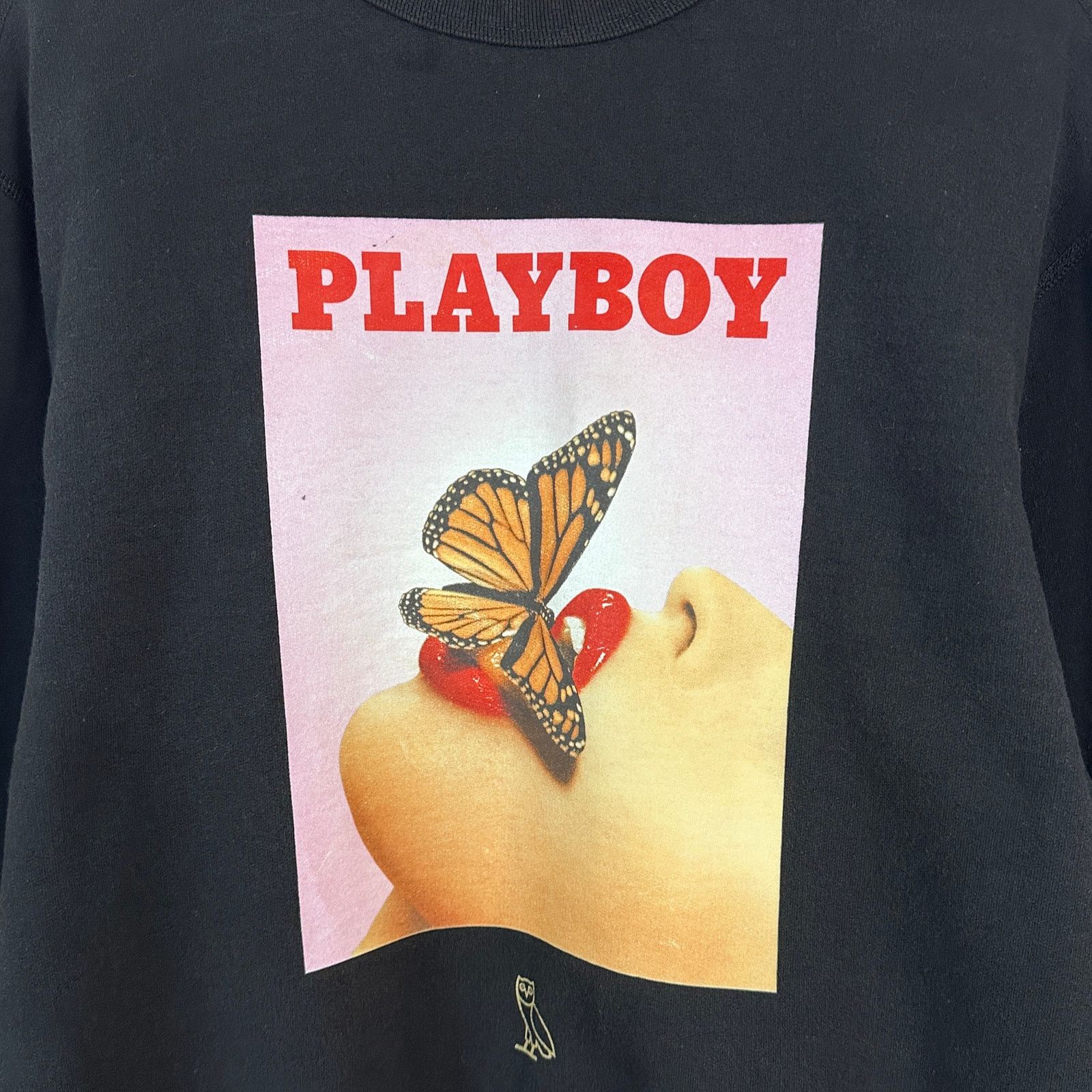 October's Very Own × Playboy OVO Butterfly Graphic Crewneck Size US M / EU 48-50 / 2 - 2 Thumbnail