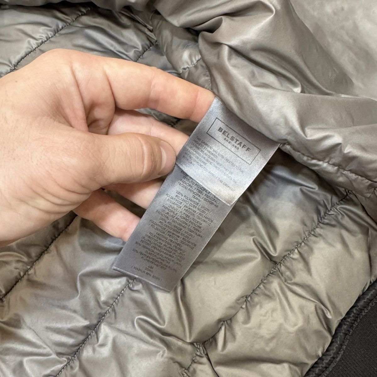 Belstaff Belstaff Mens Hooded Down Jacket 50size M Size US M / EU 48-50 / 2 - 12 Thumbnail