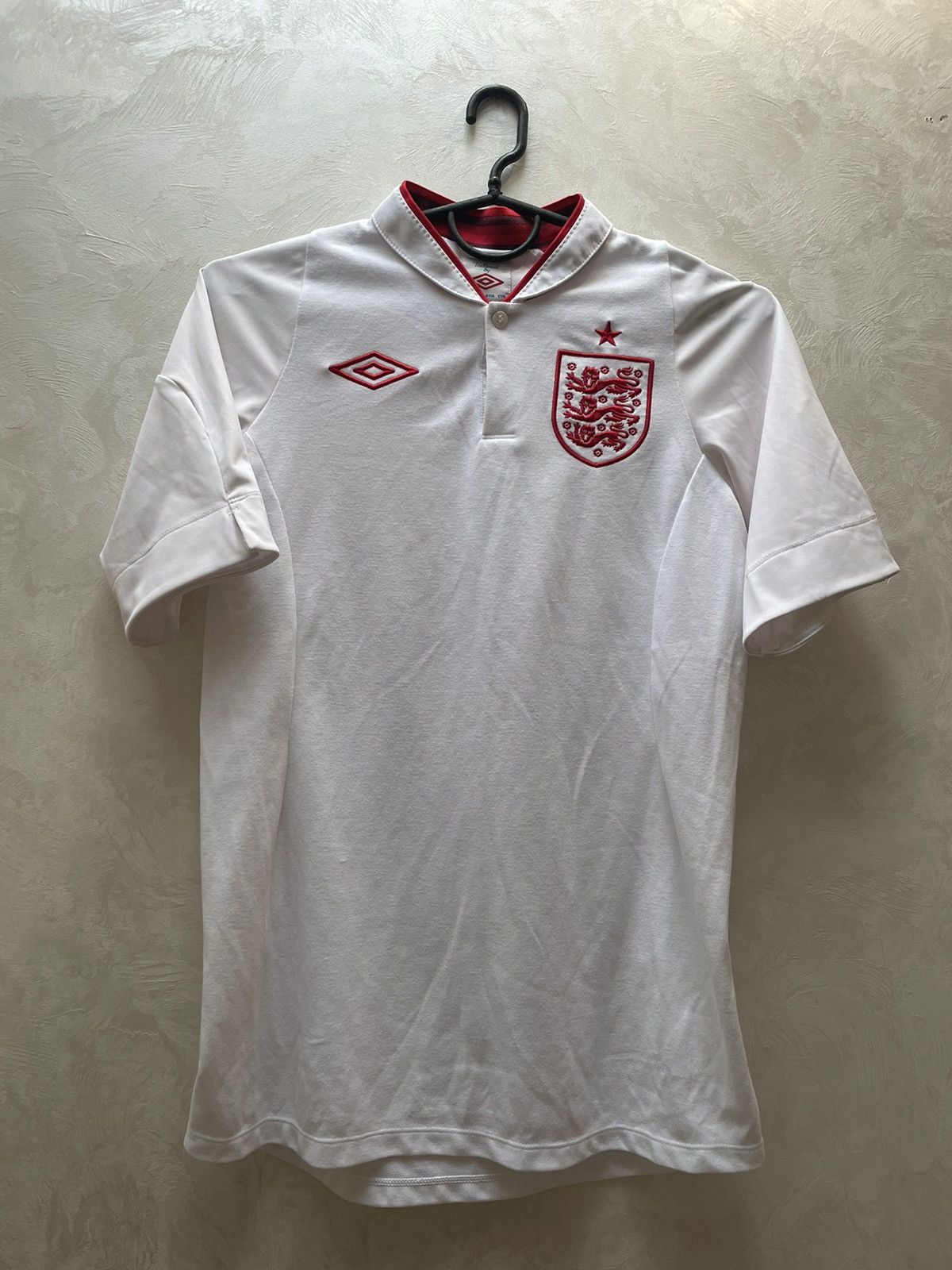 Umbro × Vintage England 2012-2013 Home Soccer Jersey Football Kit Shirt Size US S / EU 44-46 / 1 - 1 Thumbnail