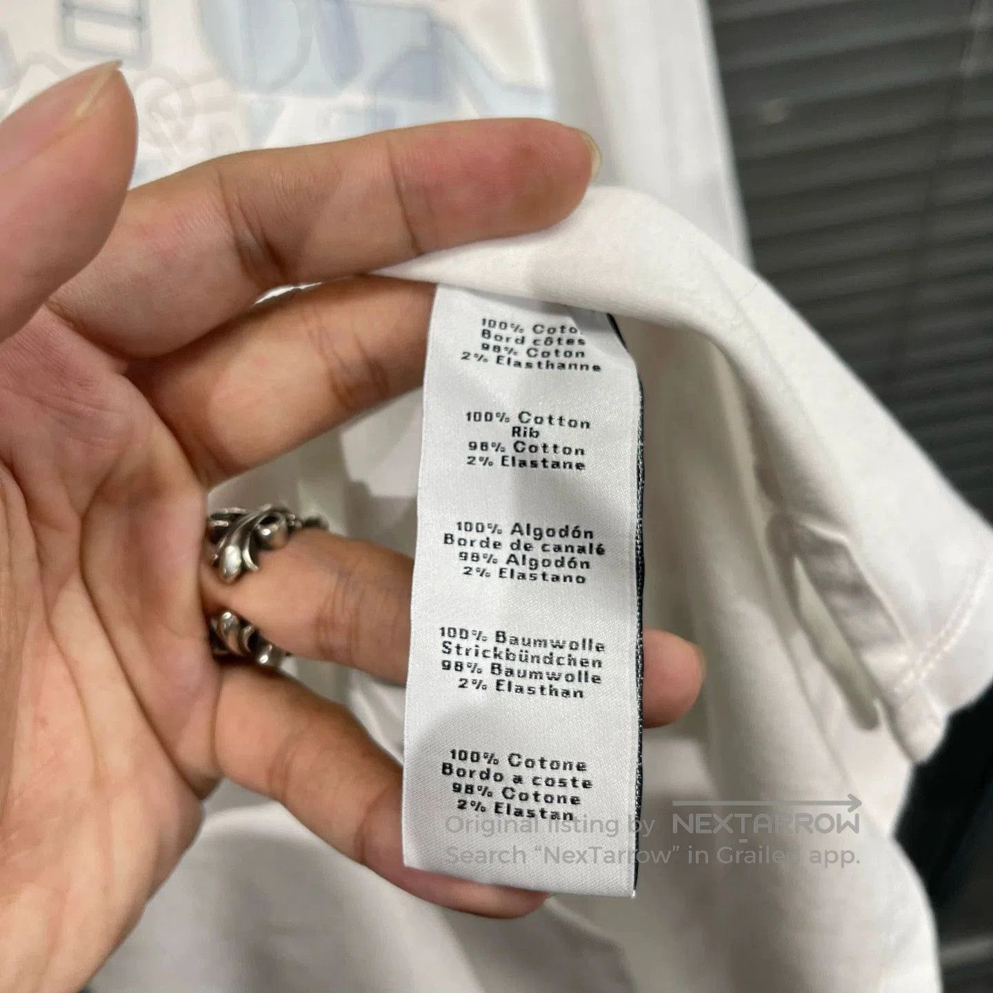 Hermes Multi-Print Short Sleeve T-Shirt - XL. Size US XL / EU 56 / 4 - 5 Thumbnail