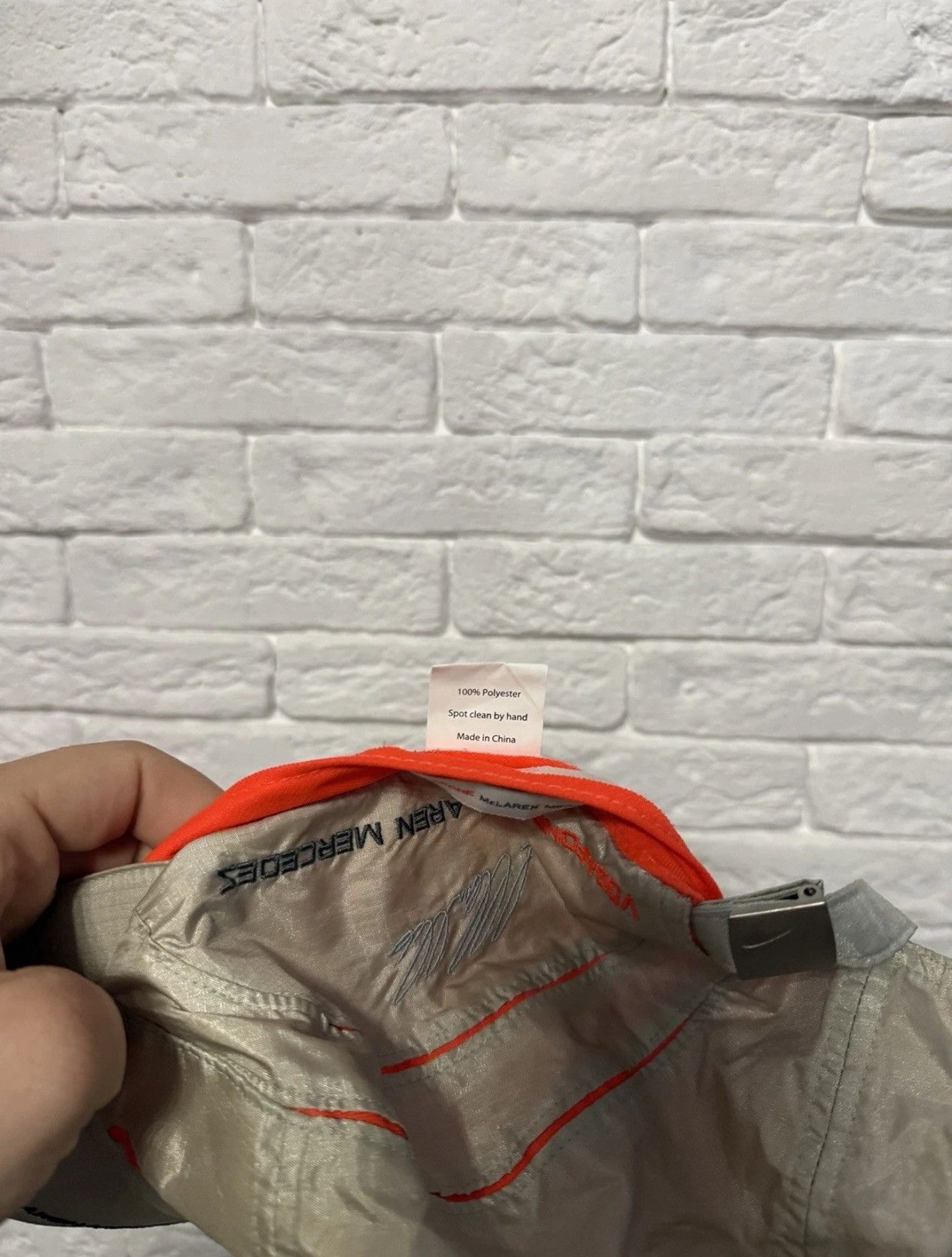 Malcolm McLaren McLaren Mercedes Vodafon Cap Lewis Hamilton F1 Cap Gold Hat Size ONE SIZE - 7 Thumbnail