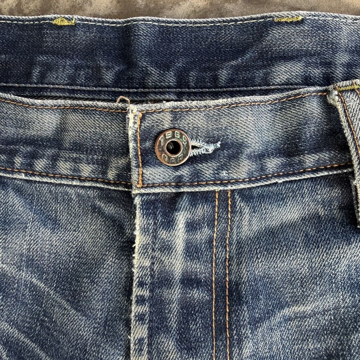 Gap Vintage Gap Faded Mud Washer Denim Jean Pants Size US 40 / EU 56 - 5 Thumbnail