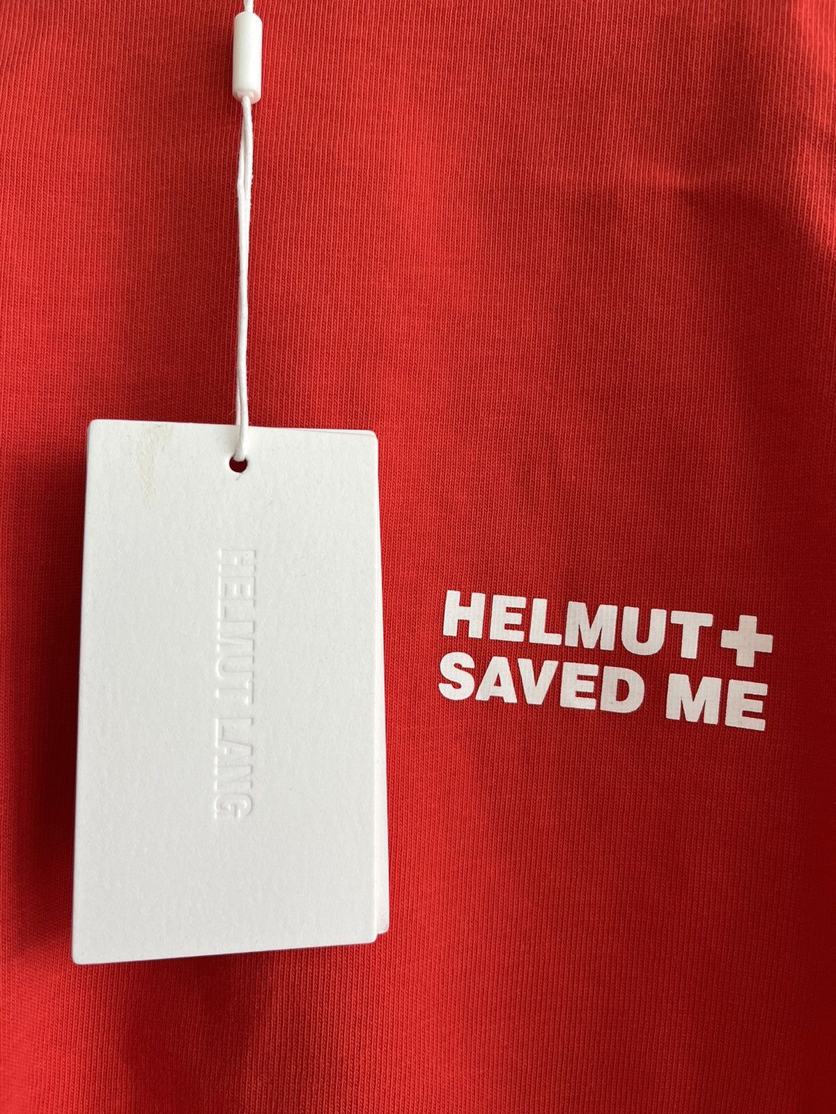 Helmut Lang Helmut Lang Limited Edition Brand New Runway Lifeguard Tee Size US XL / EU 56 / 4 - 4 Thumbnail