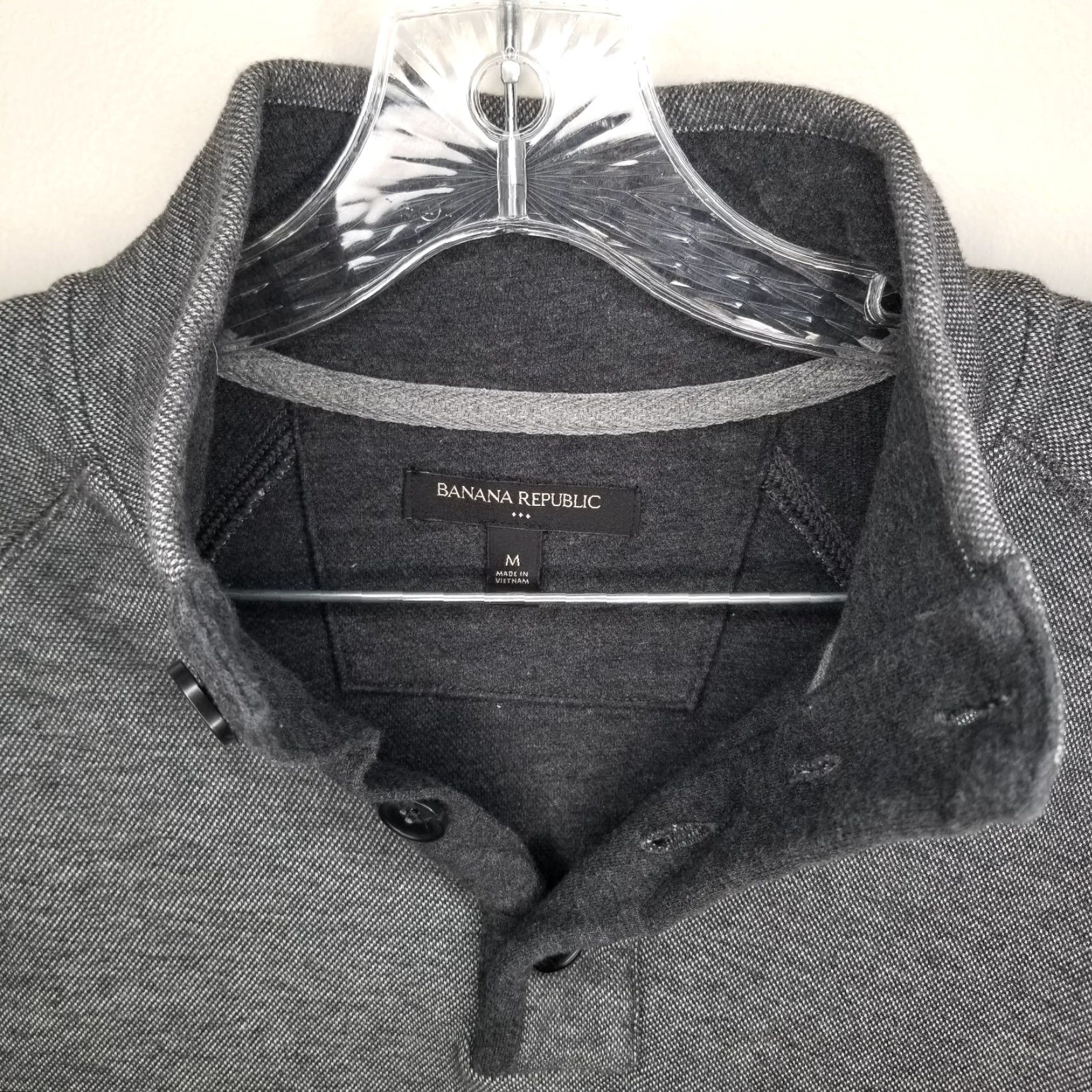 Banana Republic BANANA REPUBLIC Mens Gray Pullover Sweater Long Sleeve Size M Size US M / EU 48-50 / 2 - 4 Thumbnail