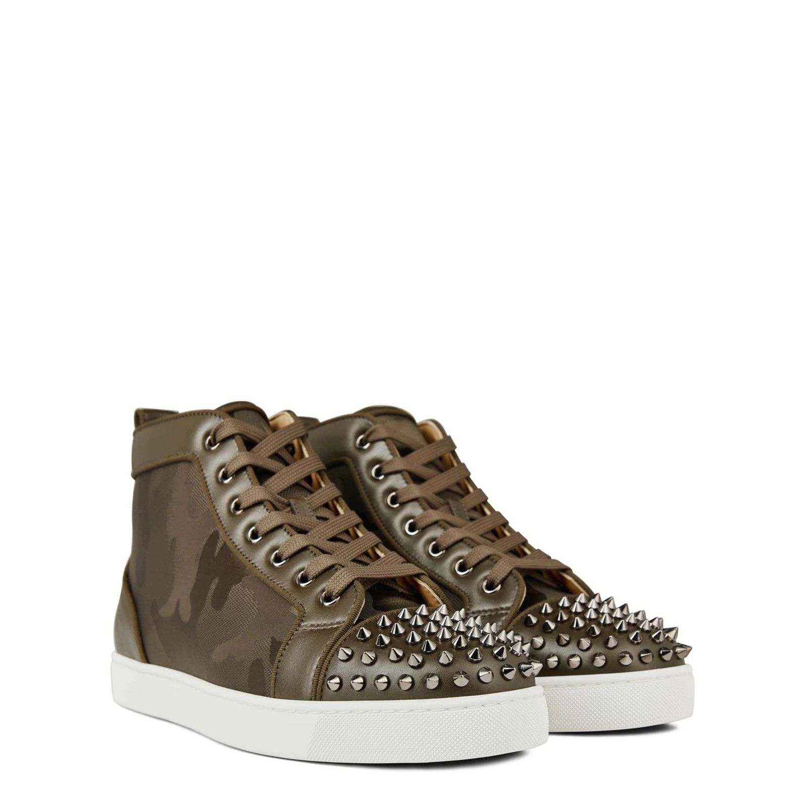 Christian Louboutin Christian Louboutin Spikes Orlato Flat High Top Sneaker 42 9 Size US 9 / EU 42 - 3 Thumbnail