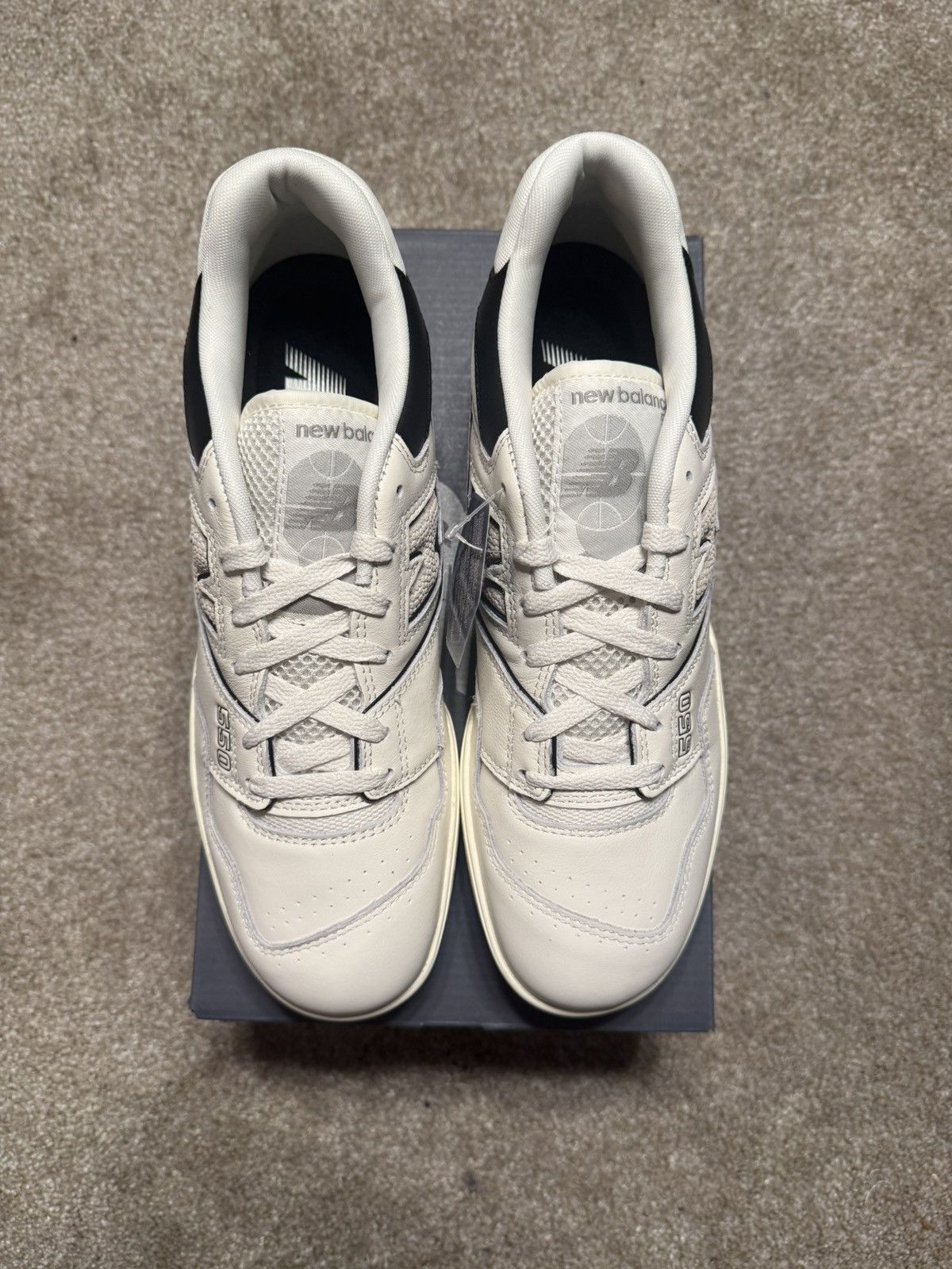 New Balance New Balance 550 “Cream Black” Size US 10 / EU 43 - 5 Thumbnail