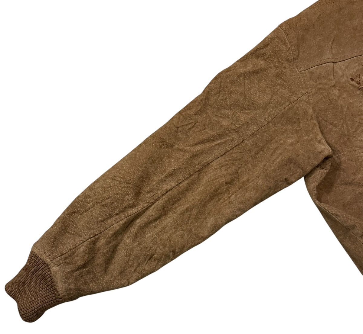 Leather ‼️RARE‼️Vintage Elvis Presley Pigskin Bomber Leather Jacket Size US L / EU 52-54 / 3 - 16 Thumbnail