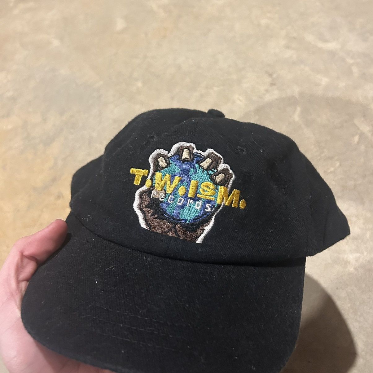 Vintage Rare Vintage 1990s Twism Records Shaq Rap Hip Hop Promo Hat Size ONE SIZE - 3 Thumbnail