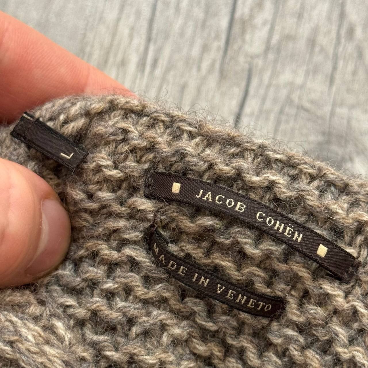 Jacob Cohen Jacob Cohen Wool/Yack Knitted Turtleneck Size US L / EU 52-54 / 3 - 6 Thumbnail