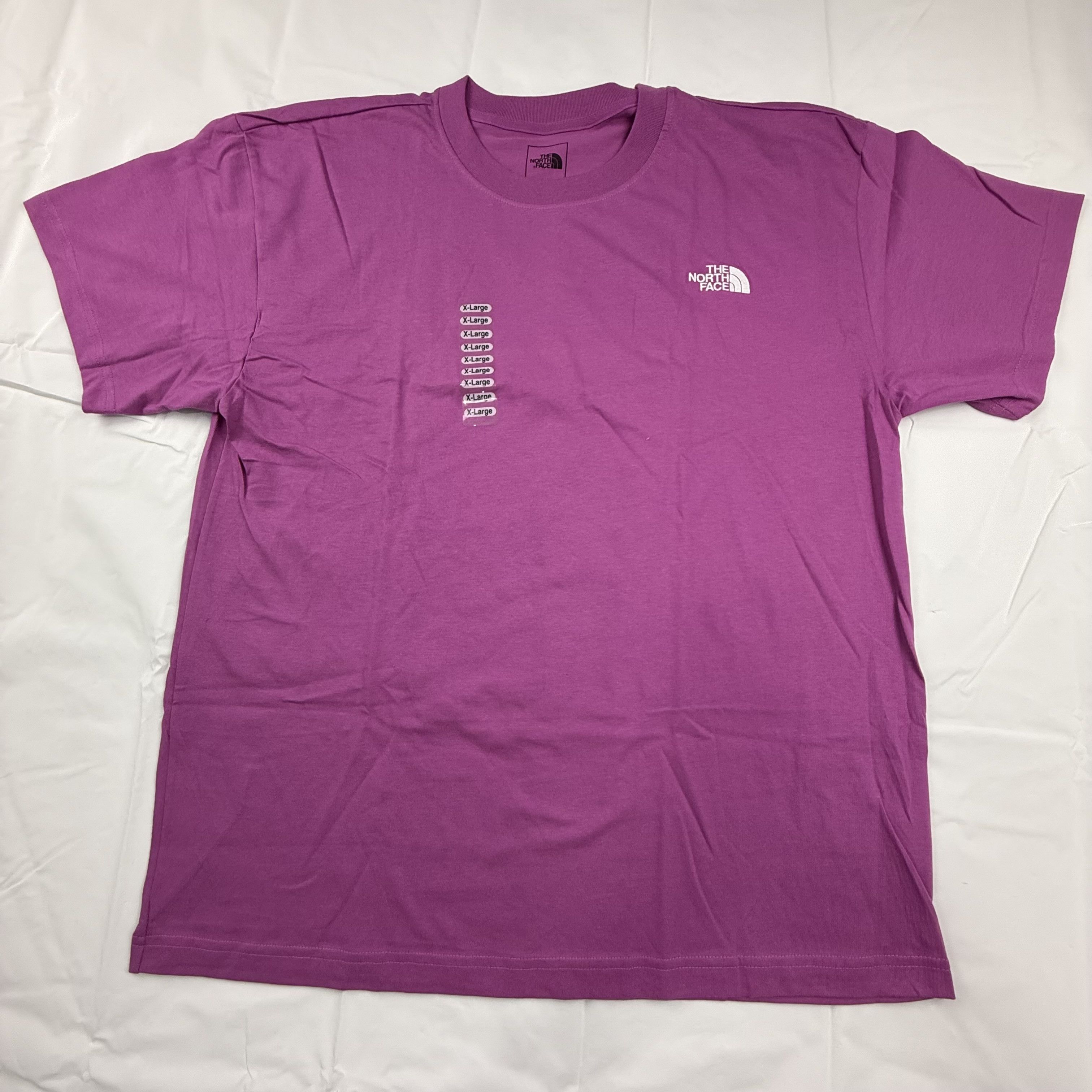 The North Face The North Face Mens Purple Short Sleeve Cotton Logo T-Shirt Size US XL / EU 56 / 4 - 3 Thumbnail