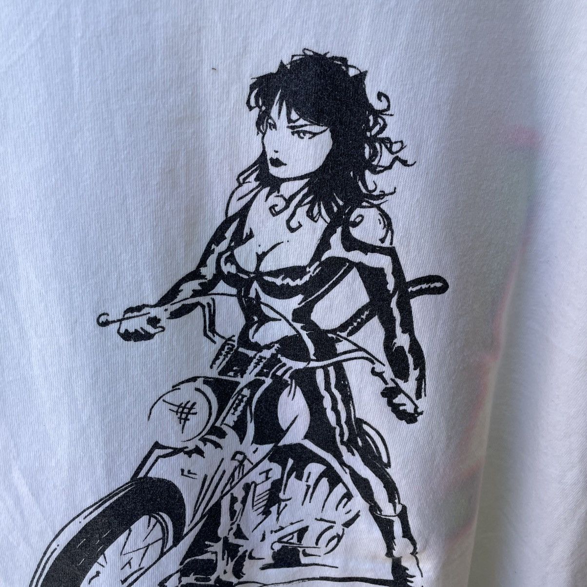 Hanes × Vintage 🔥Vintage 90s Pussy Cat Cafe Sexy Bar Girl Promo Tee Size US XL / EU 56 / 4 - 3 Thumbnail